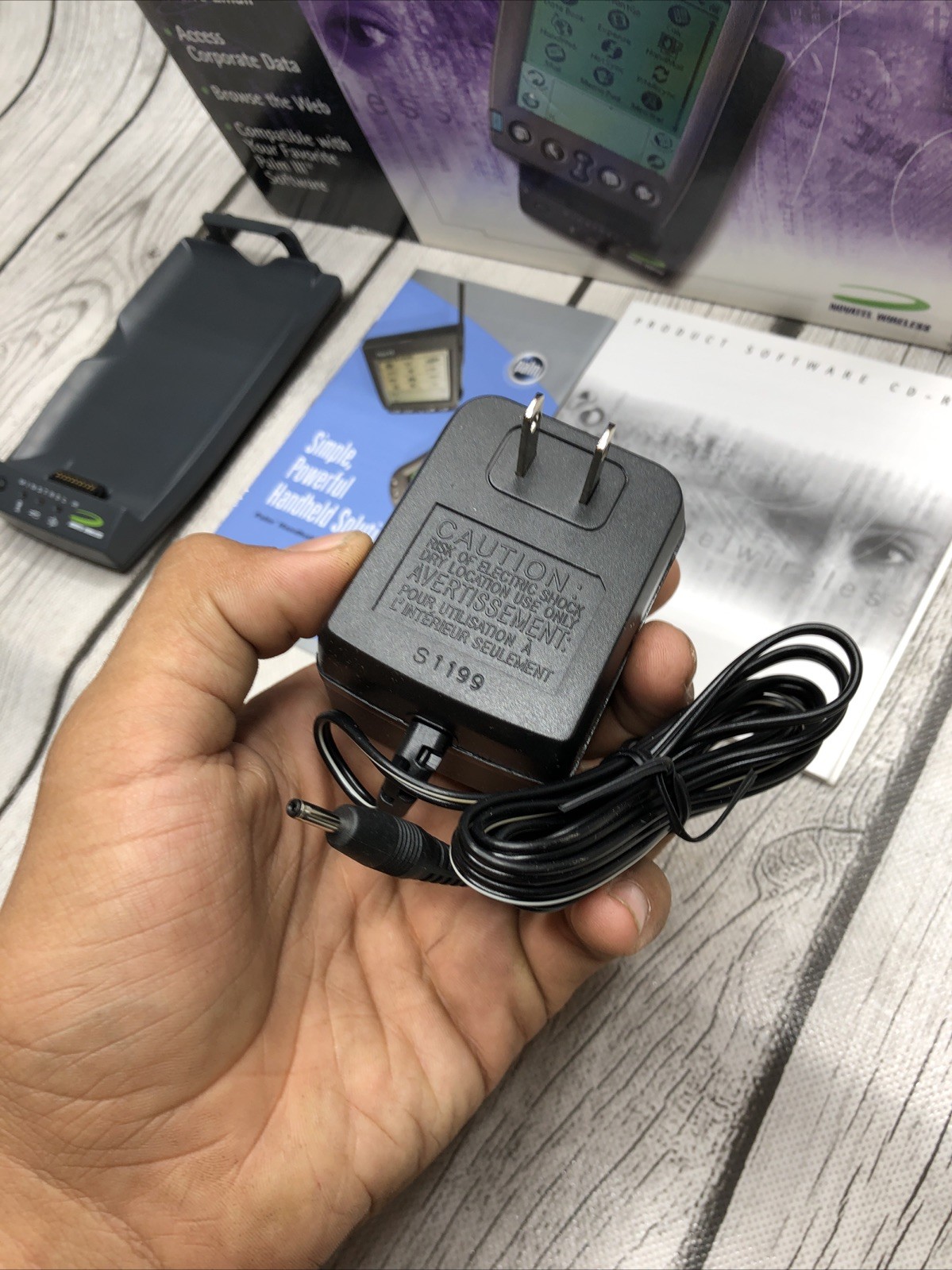 Vintage Novatel Wireless Minstrel II ACCESSORIES ONLY