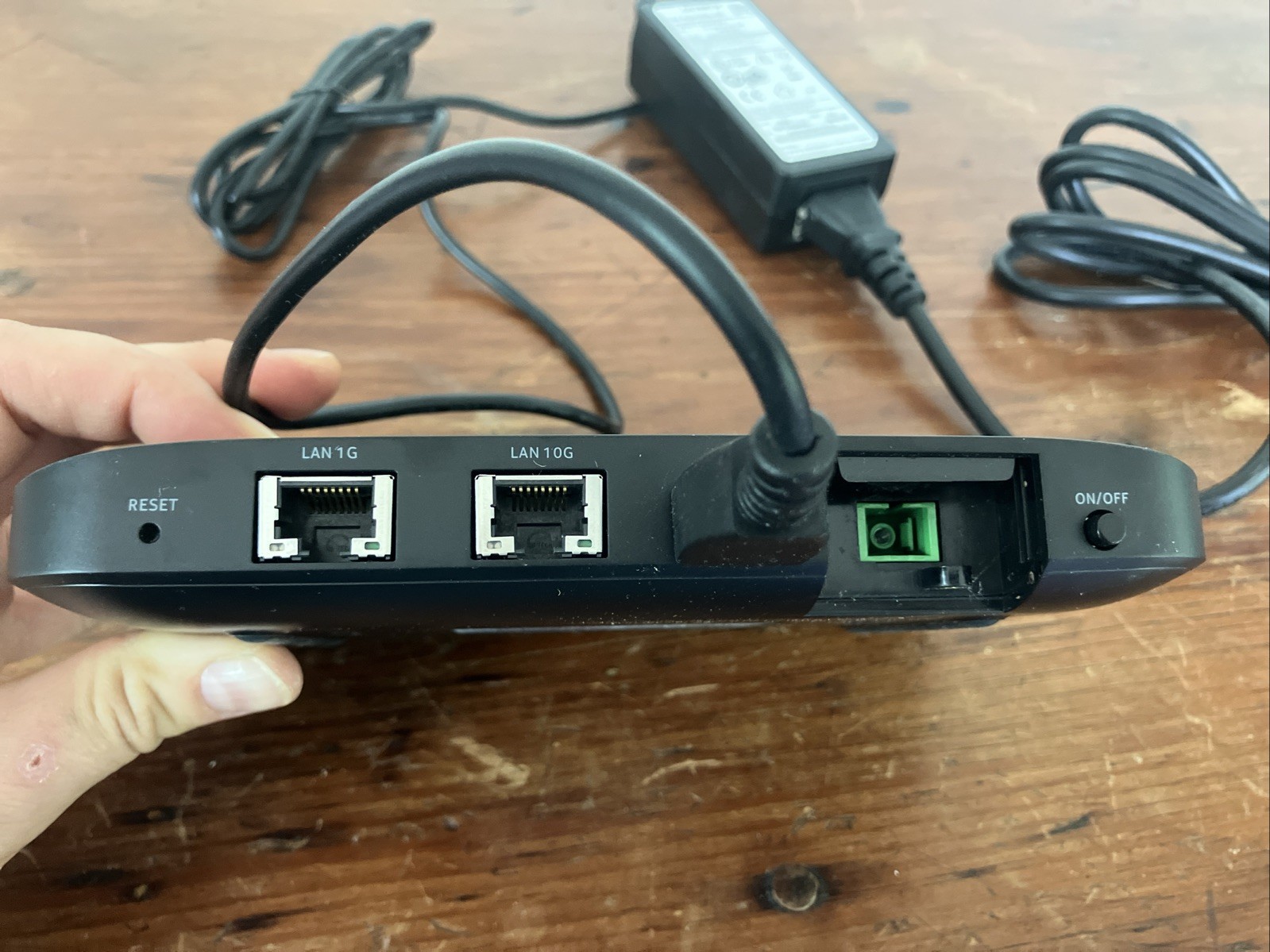 Nokia XS-020X-A Rev 01 10G GPON Fiber Optic Router Optical Network Terminal ONT