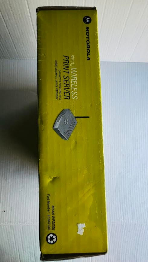 Motorola 513567-001 802.11G Wireless Print Server USB 2.0 Adapter NEW