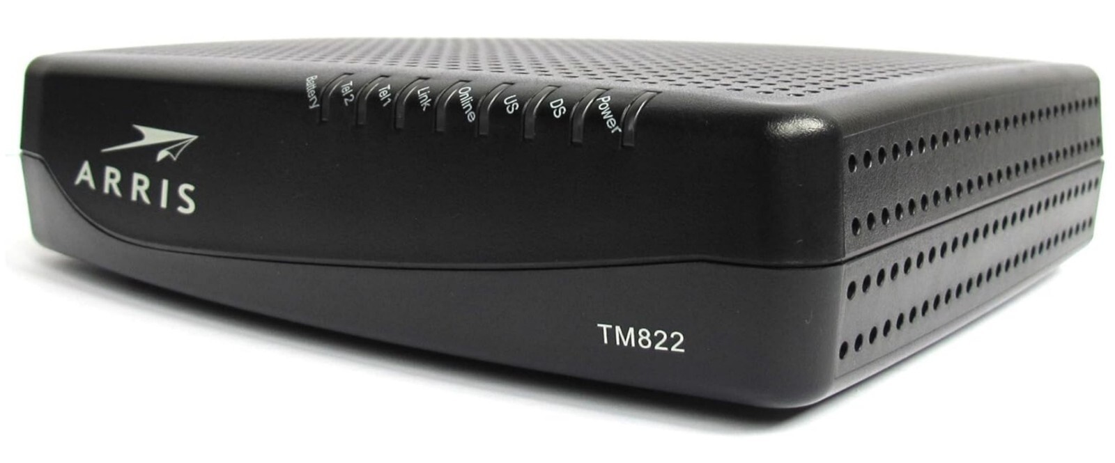 ARRIS Touchstone TM822G DOCSIS 3.0 8×4 Telephony Modem – Black