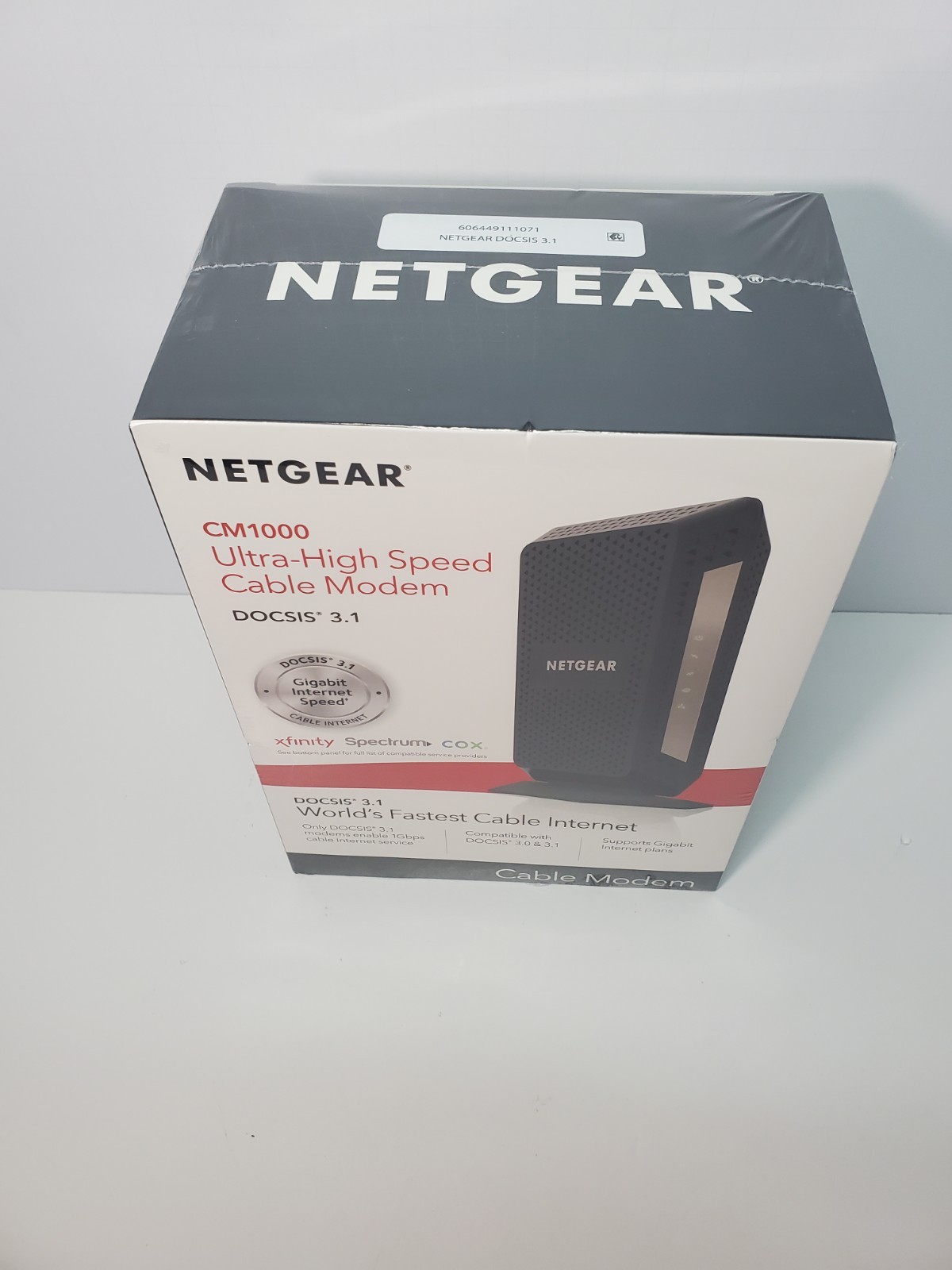 New & Sealed Netgear CM1000 DOCSIS Ultra-High Speed Cable Modem Free Shipping!