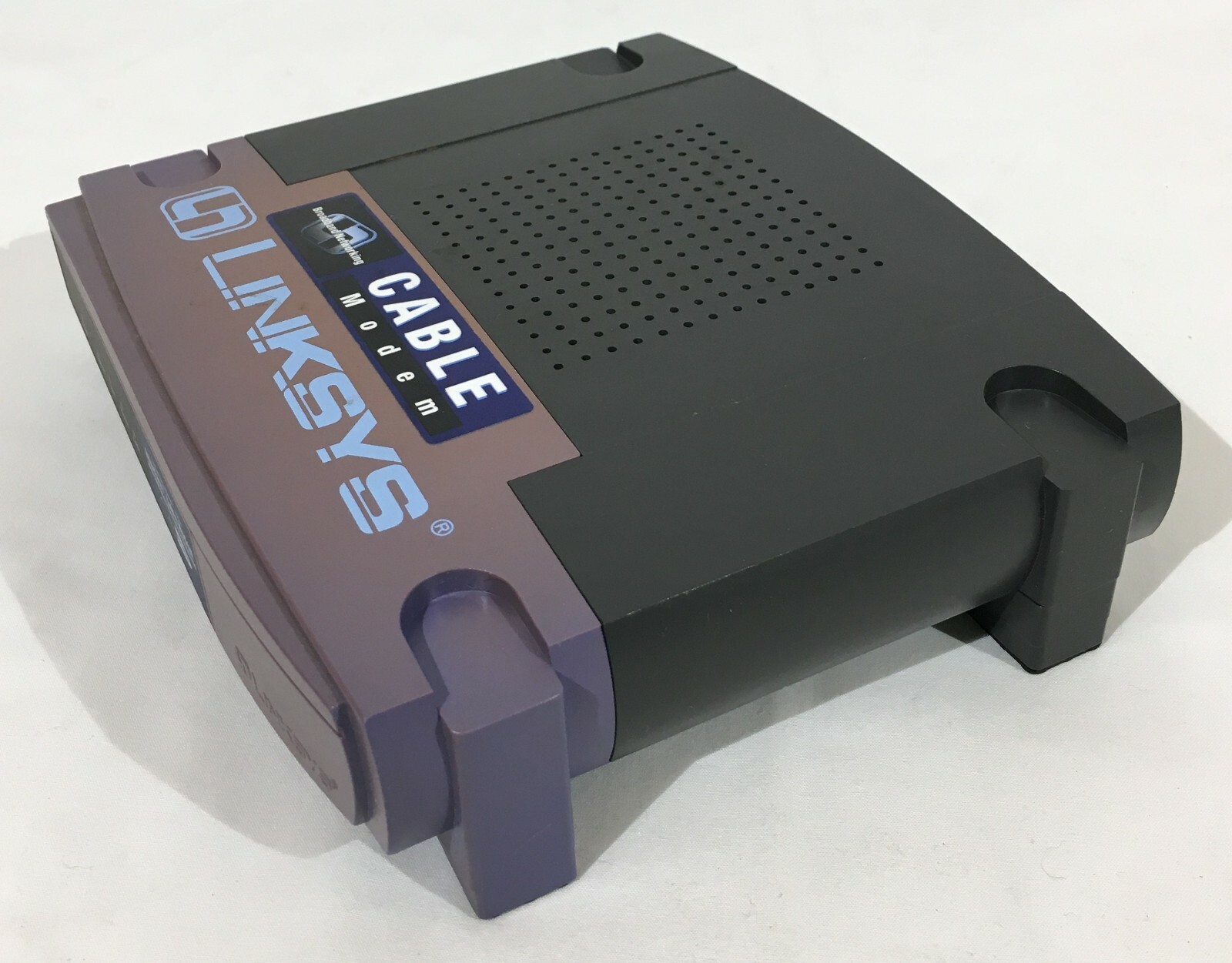 Linksys Cable Modem Model BEFCMU10 v2 with Ethernet & Cable Ports Tested Working