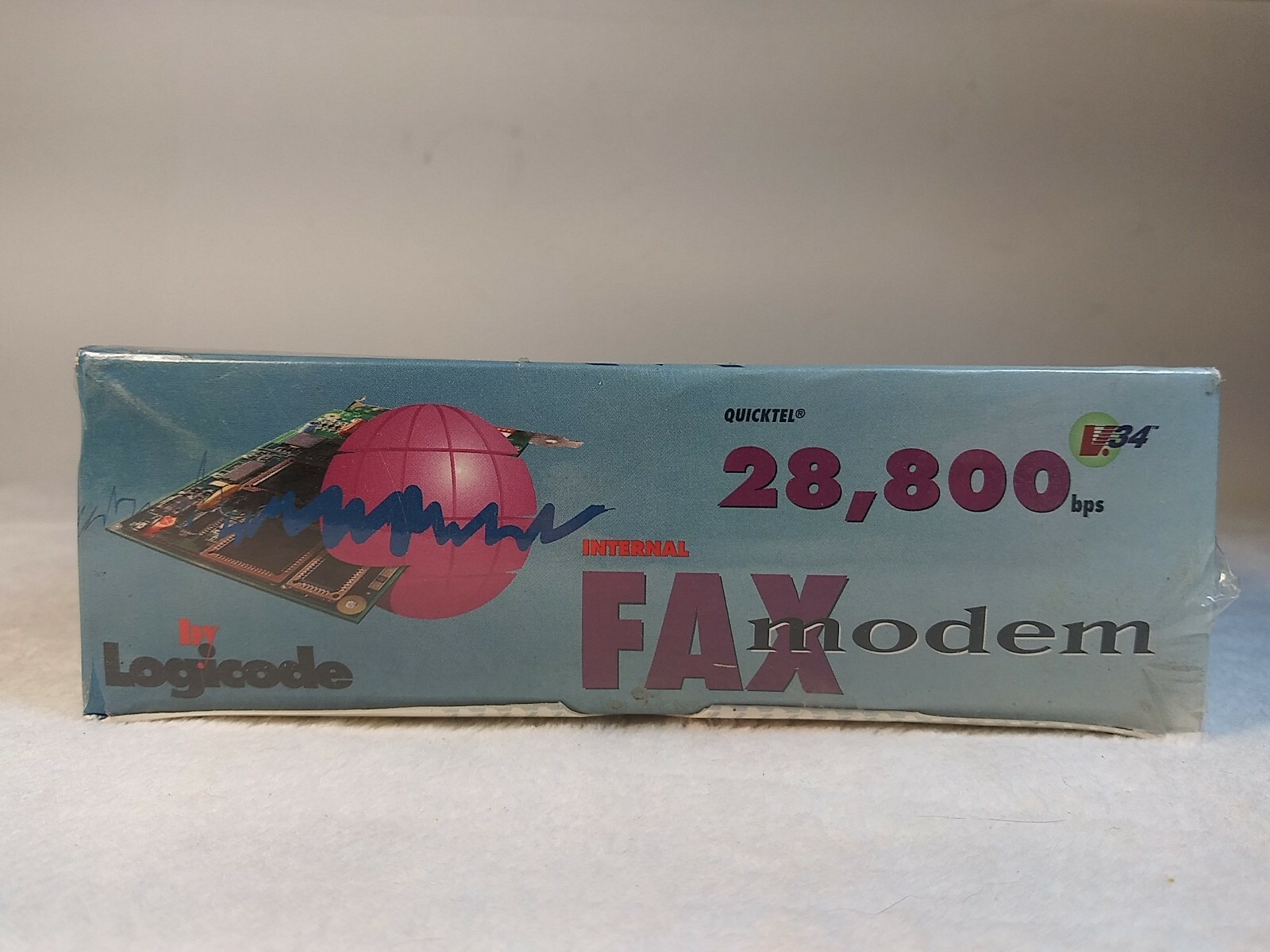 Quicktel V.34 Internal Fax Modem New In Box Lot of 3 Logicode Sealed NOS