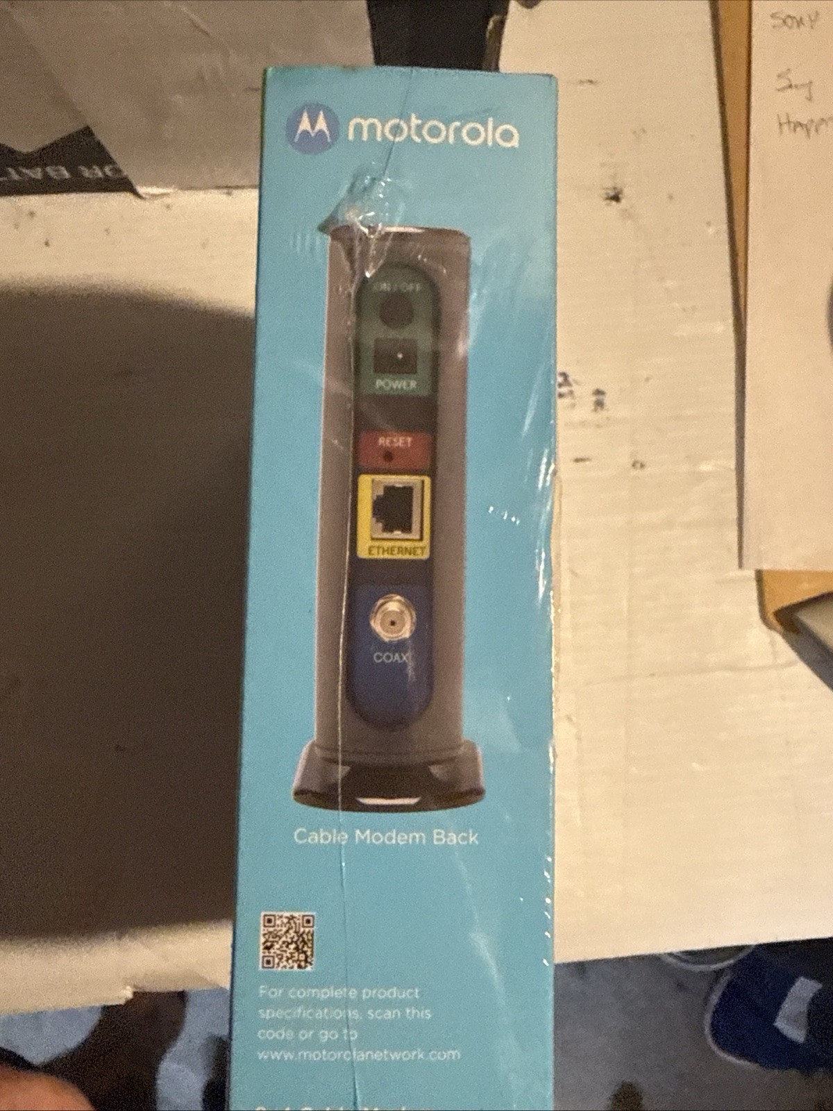 NEW SEALED Motorola MB7220-10 8×4 343Mbps DOCSIS 3.0 Cable Modem