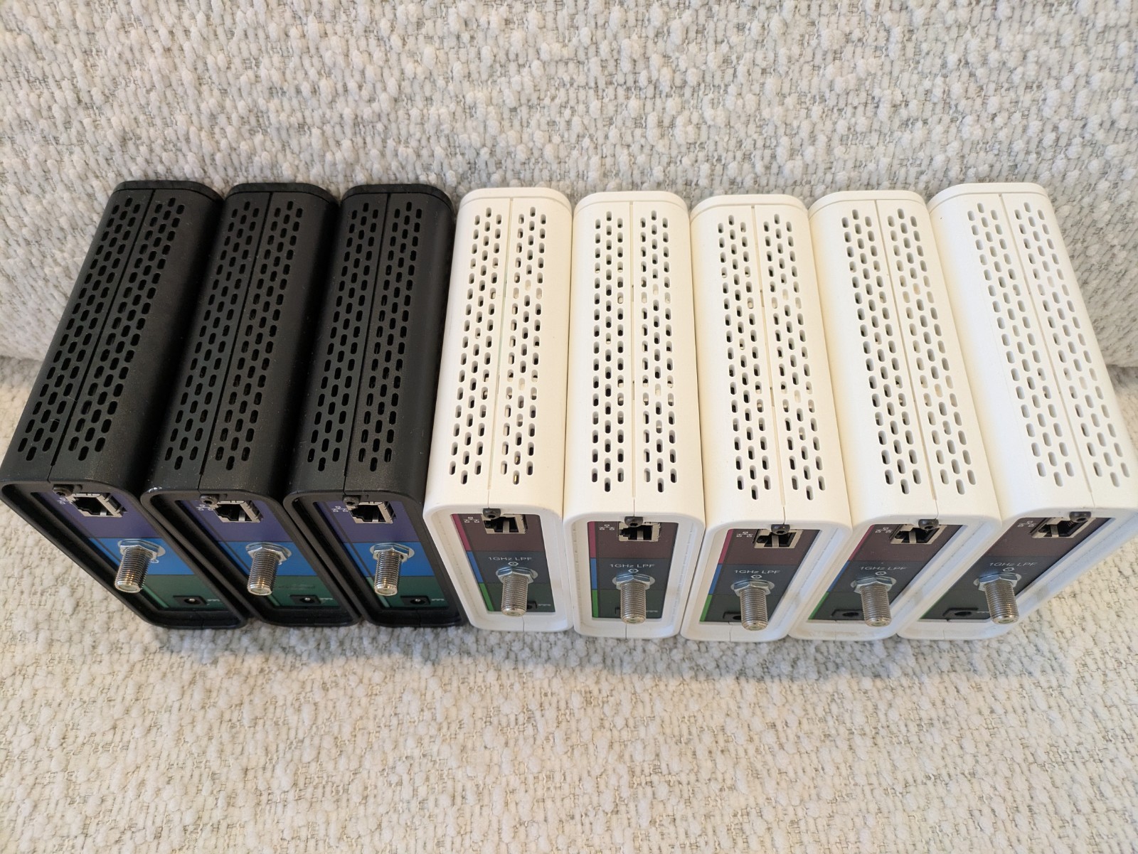 LOT OF 8 – 5 ARRIS SURFBOARD SB6141 and 3 SB6121 CABLE MODEM Tested Working