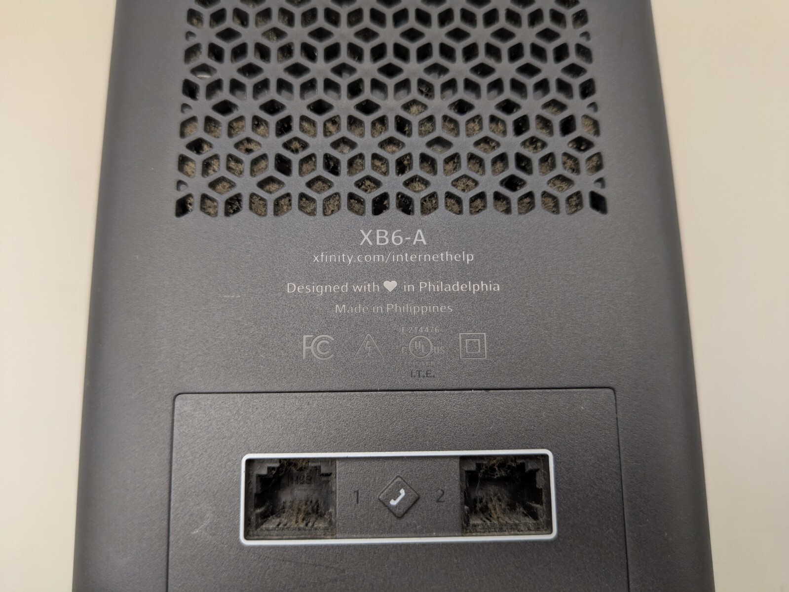 Xfinity XB6-A WIFI Router & Modem No Power Cord – For Parts – Not Working – Read
