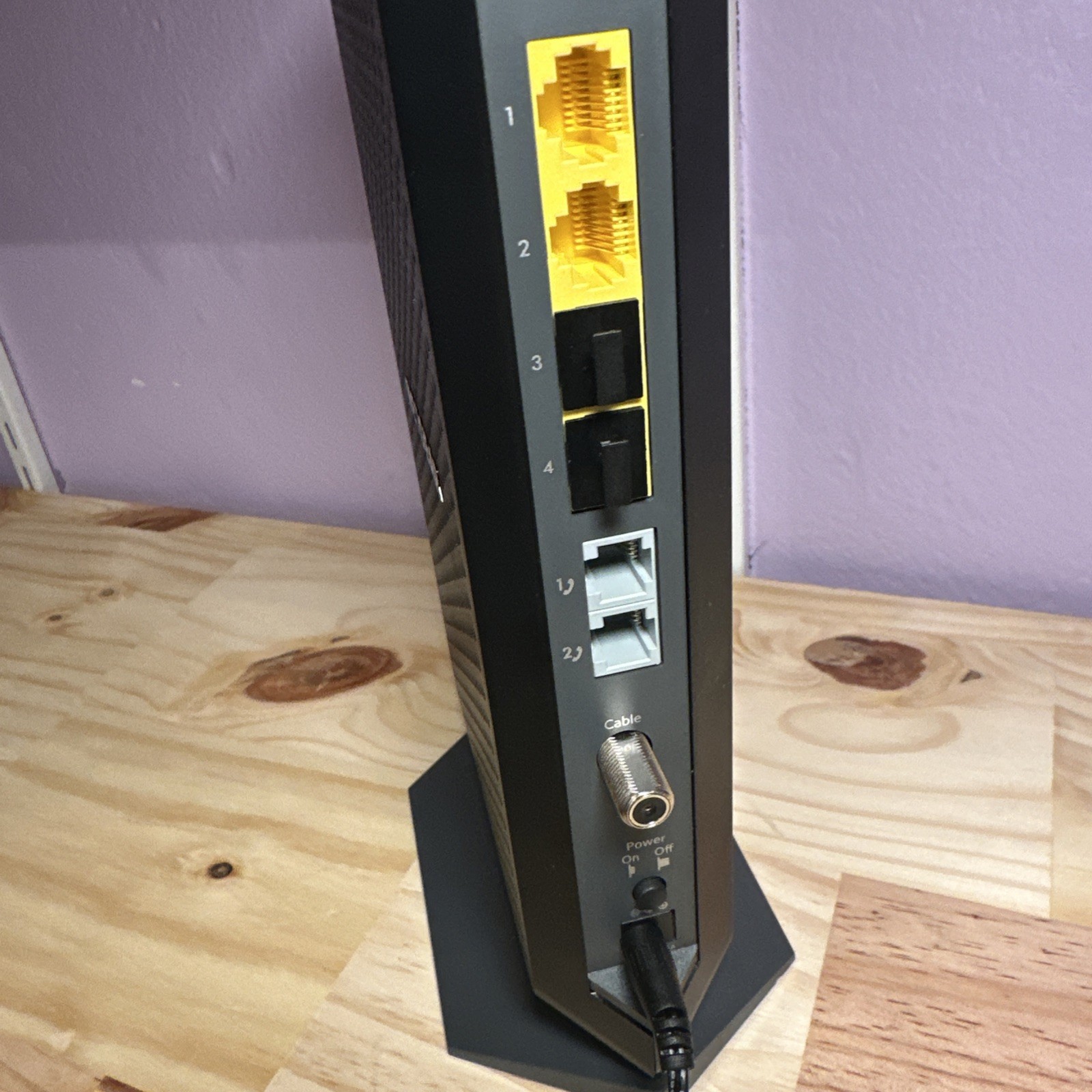 NETGEAR Nighthawk CM1150v Cable Modem DOCSIS 3.1, Black