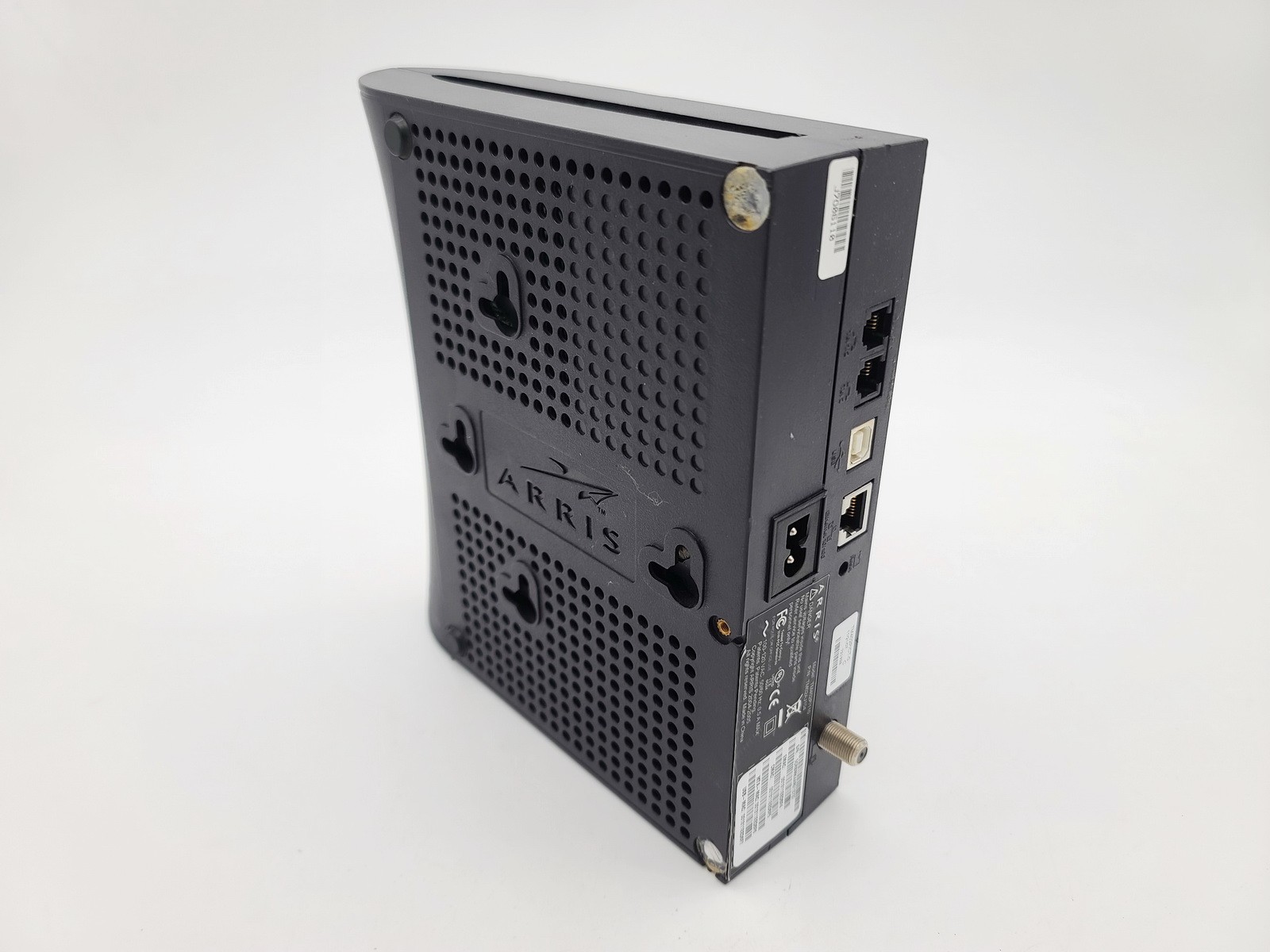 ARRIS TOUCHSTONE TM402P/110 VOIP TELEPHONY CABLE MODEM WITH POWER SUPPLY