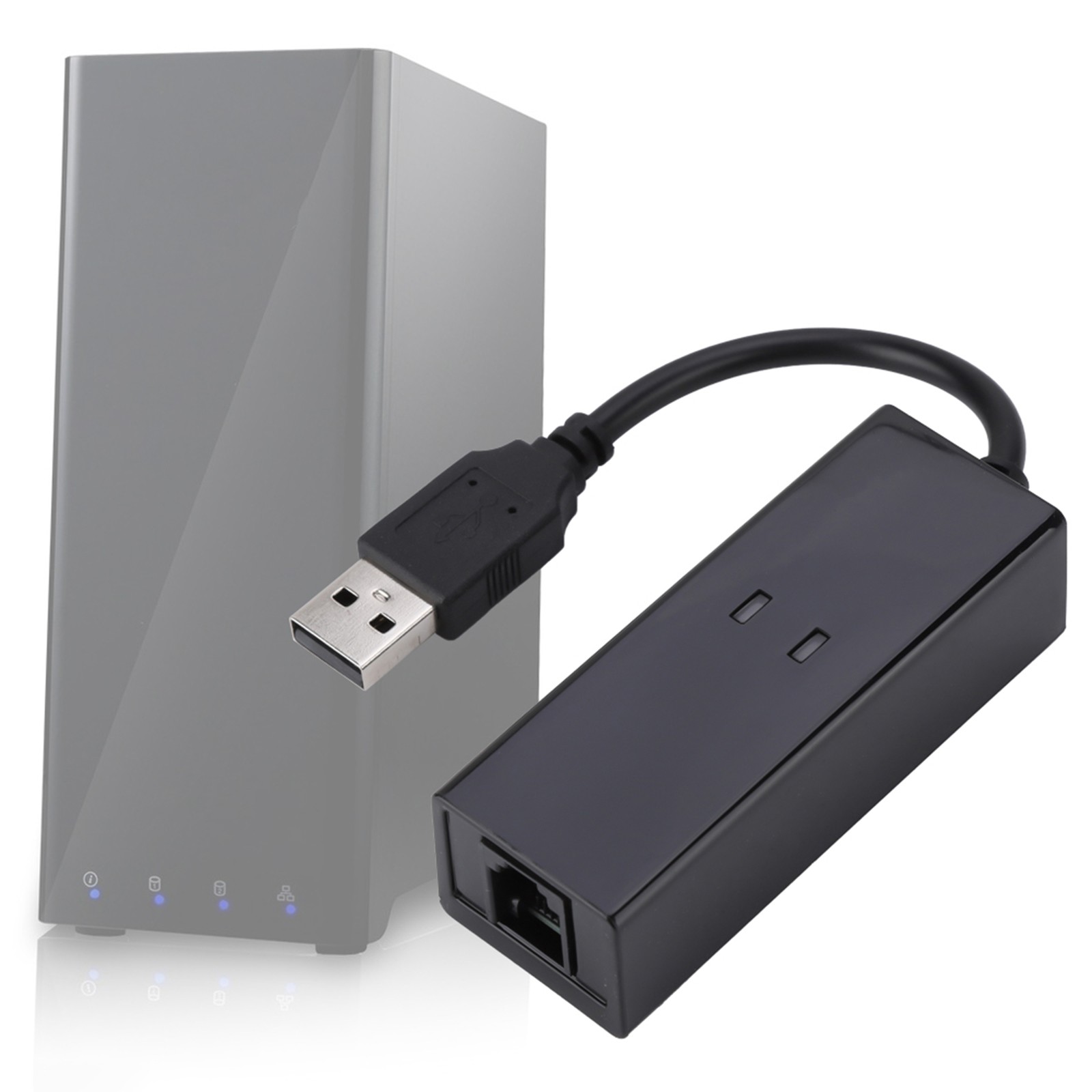 USB 2.0 56K External Dial Up Voice Data Modem For Fast Internet Connectivity
