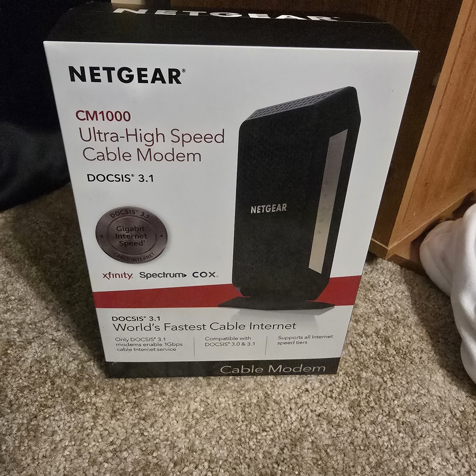 NETGEAR CM1000v2 Nighthawk DOCSIS 3.1