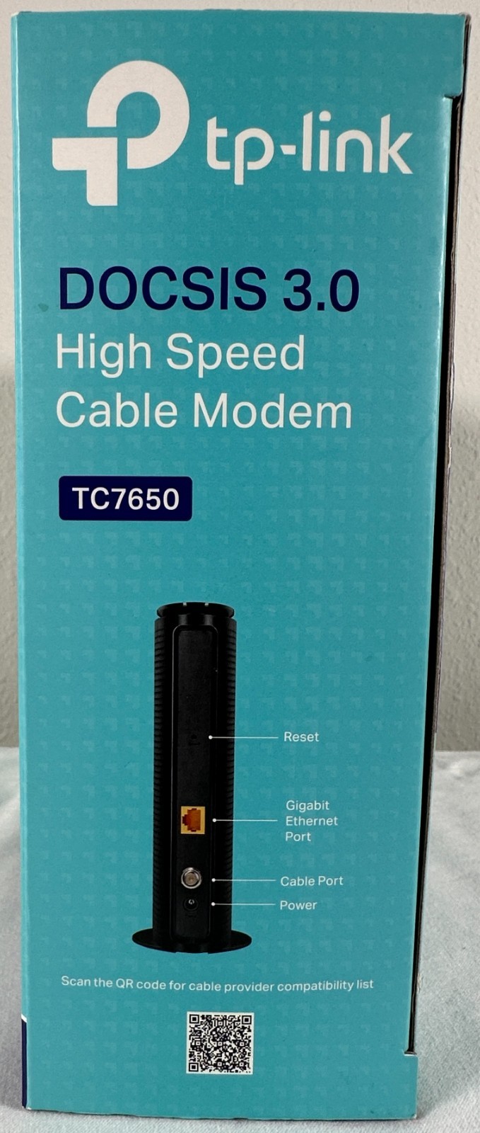TP-Link TC7650 DOCSIS 3.0 High Speed Internet Broadband Cable Modem 24×8 Gigabit