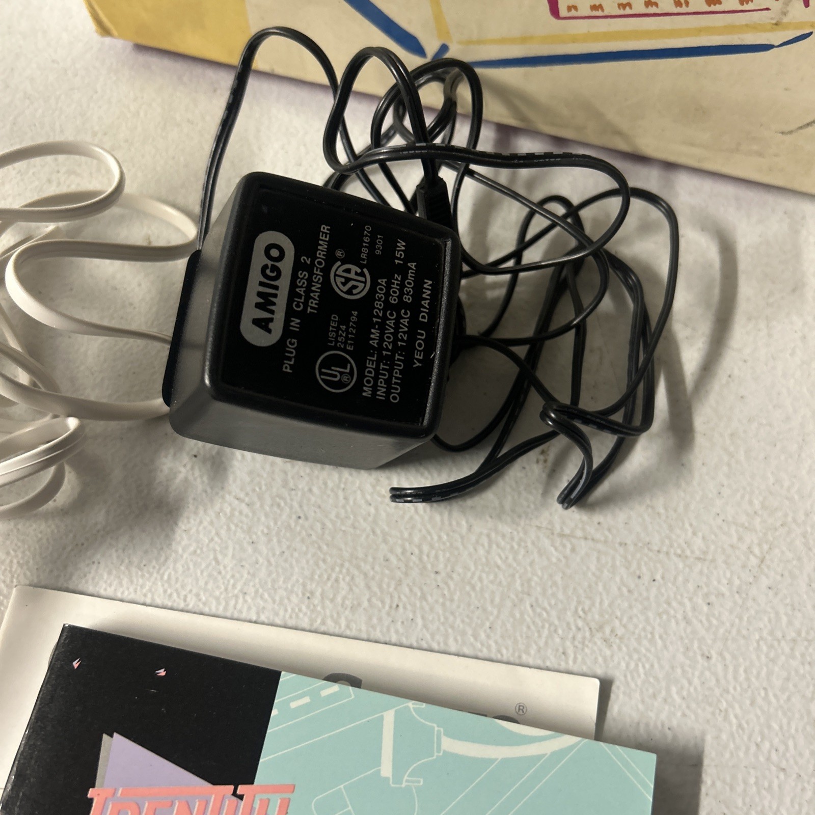 Identity External Modem ID2400E 2400 Bps w/Cords & Manual