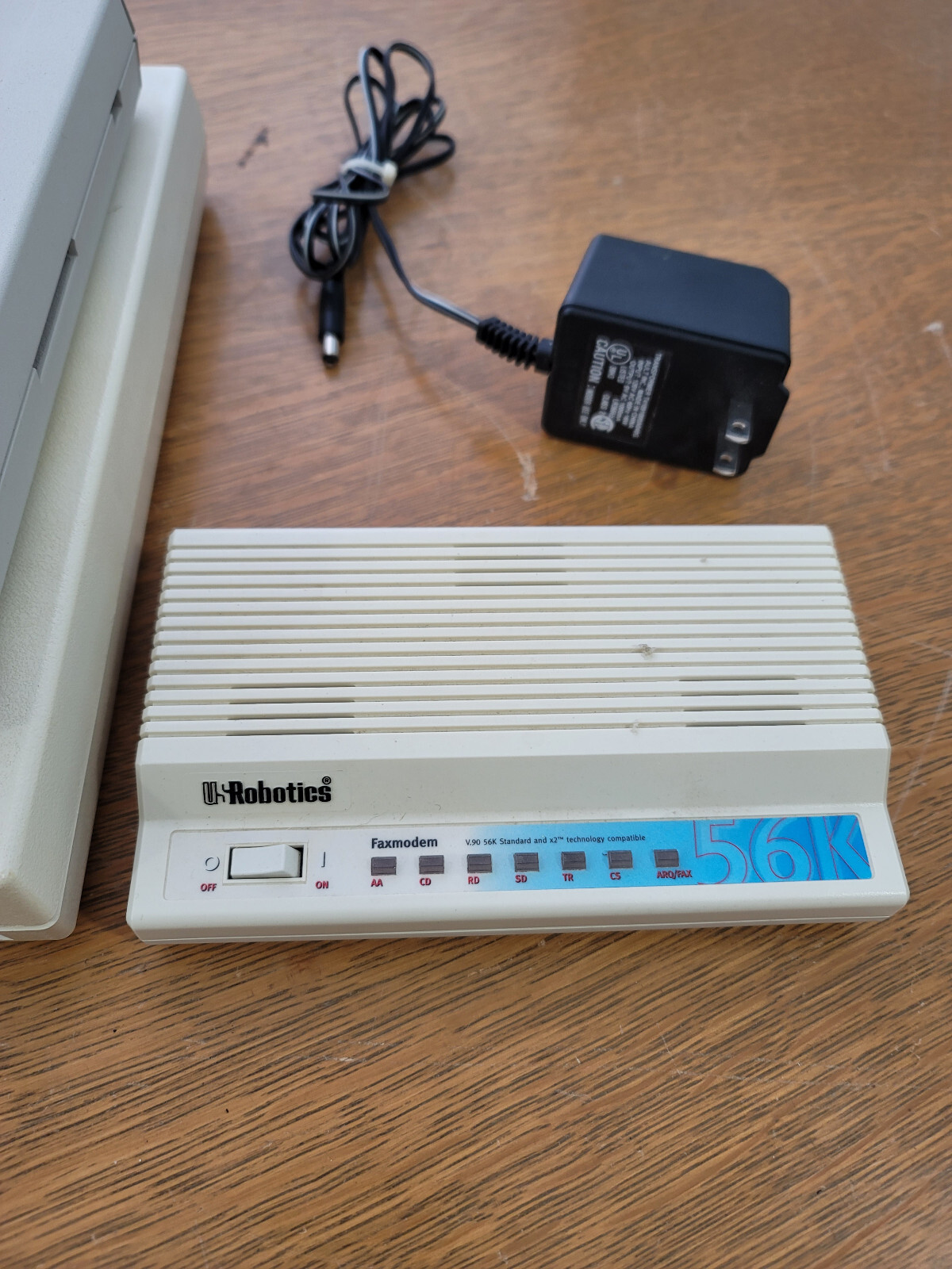 Lot of 3 Vintage 56K Data Fax Modems MultiTech System US Robotics