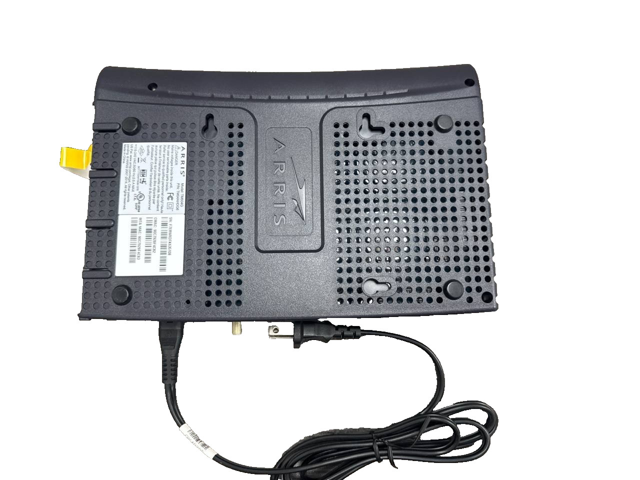 Arris TM604G/CT Touchstone Telephony Modem W/ Power Cable, WORKING