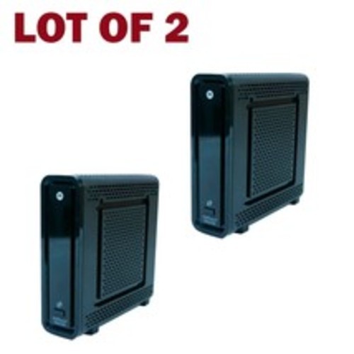 LOT of 2 Motorola SURFboard eXtreme Wireless Cable Modem/Router SBG6580 300 Mbp