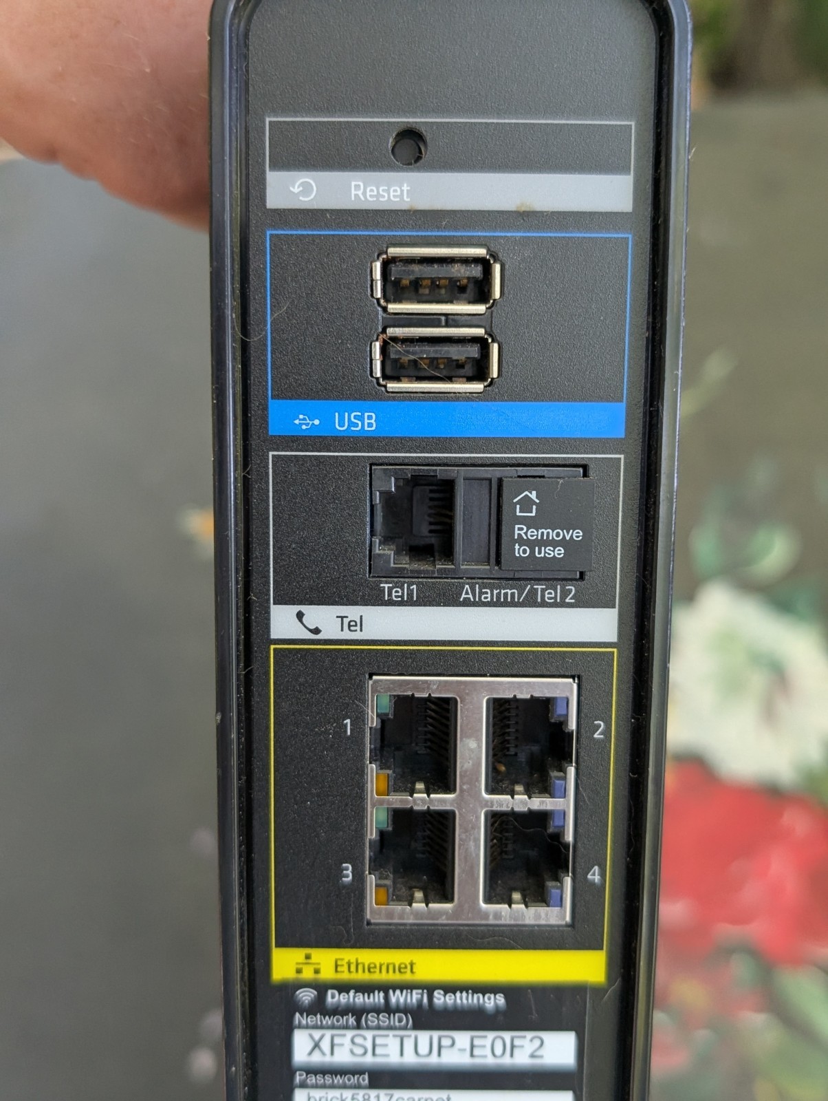 Xfinity Arris TG1682G Dual-Band WiFi Telephone Cable Modem