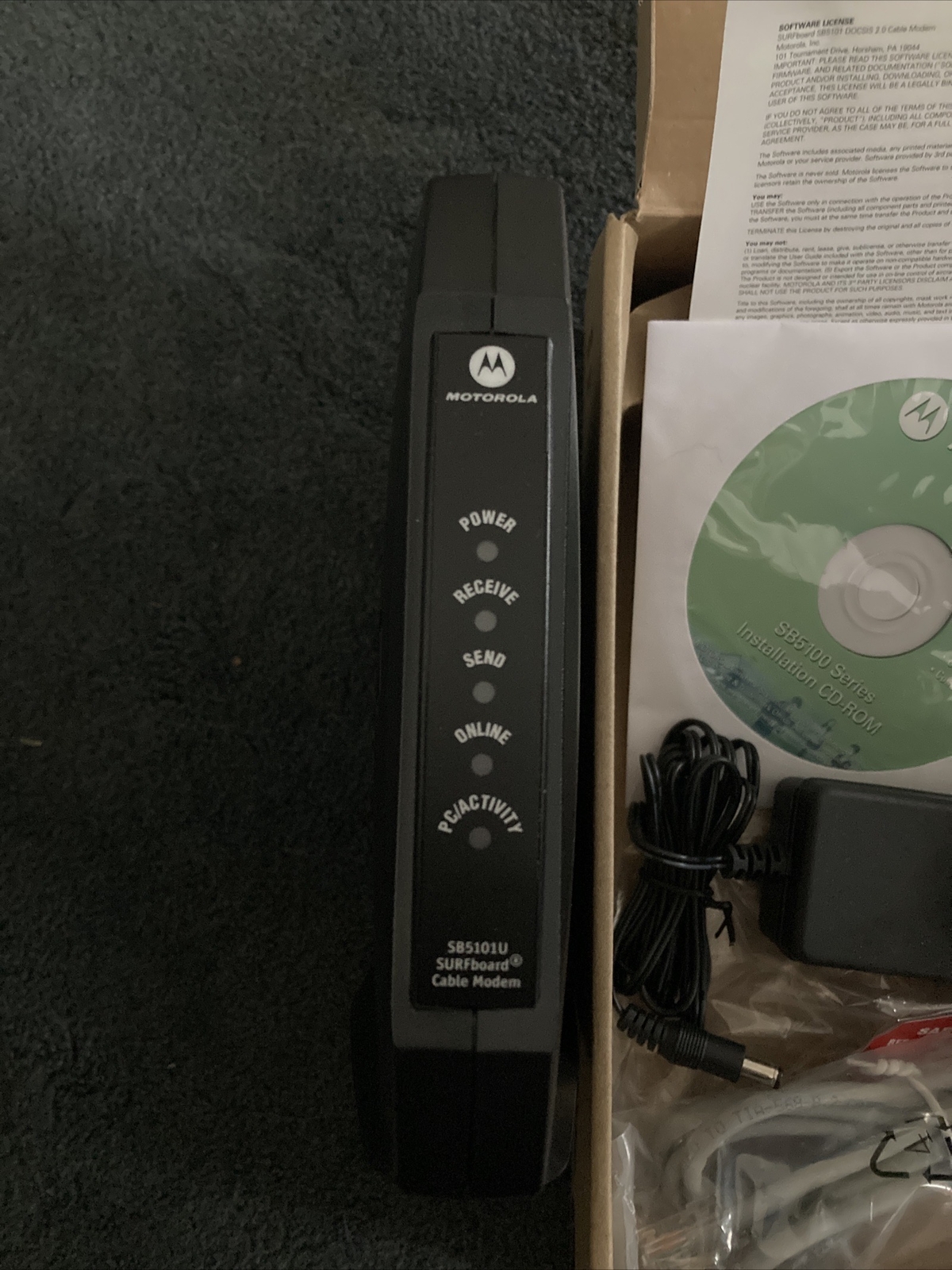 Motorola SURFboard SB5101 (SB515290-087-00) 38 Mbps
