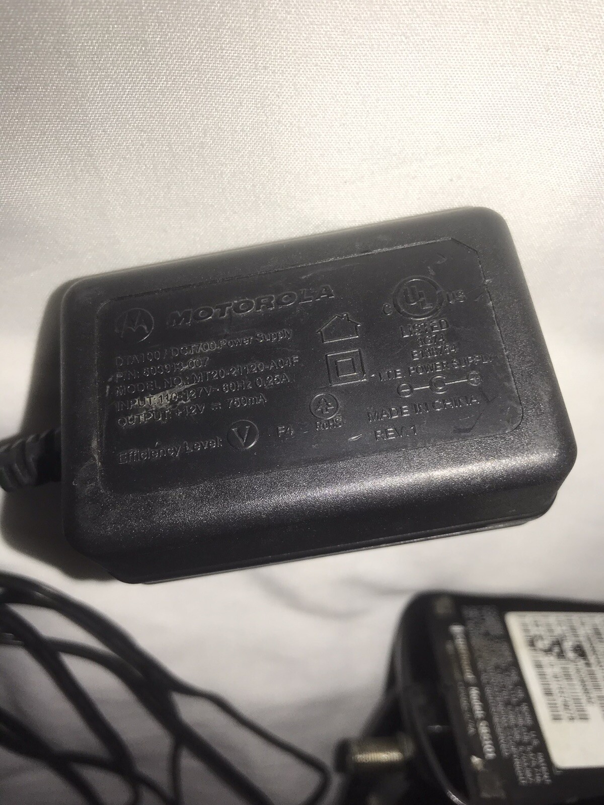 Modem MOTOROLA SURFboard, Model: SB5101, +12VDC