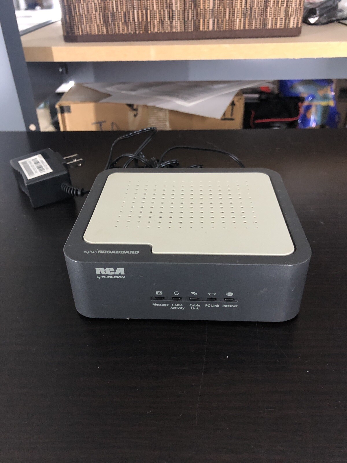 RCA DCM425 Digital Broadband Cable Modem Works Used