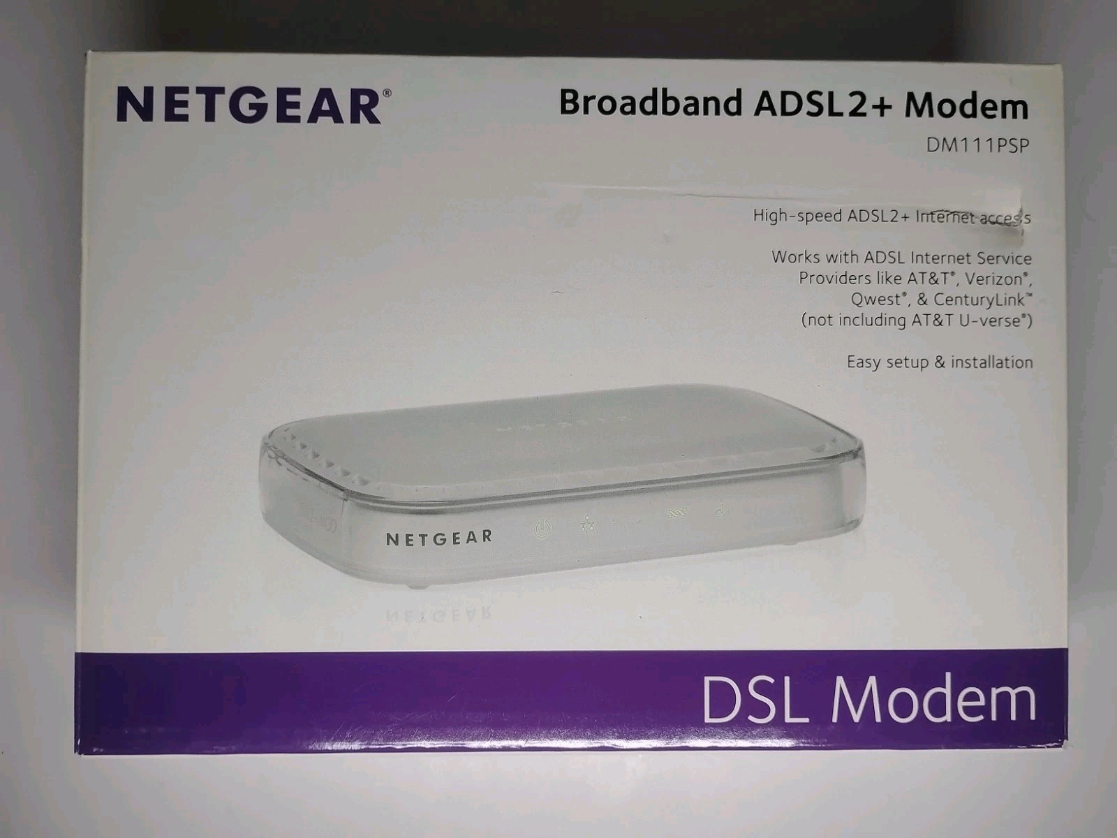 NETGEAR Broadband ADSL2+ Modem DM111PSP DSL Modem