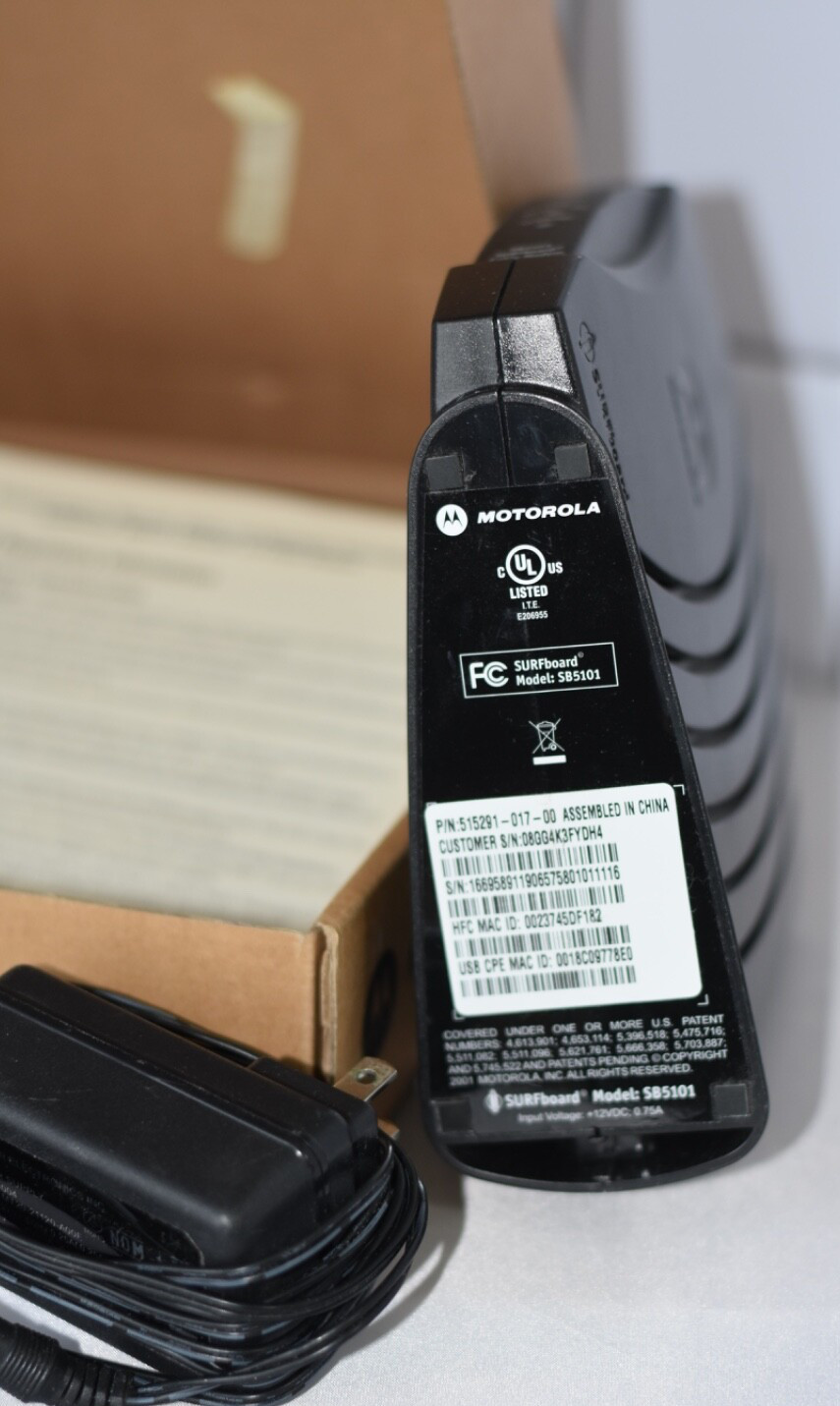 Motorola SURFboard SB5100 Cable Modem