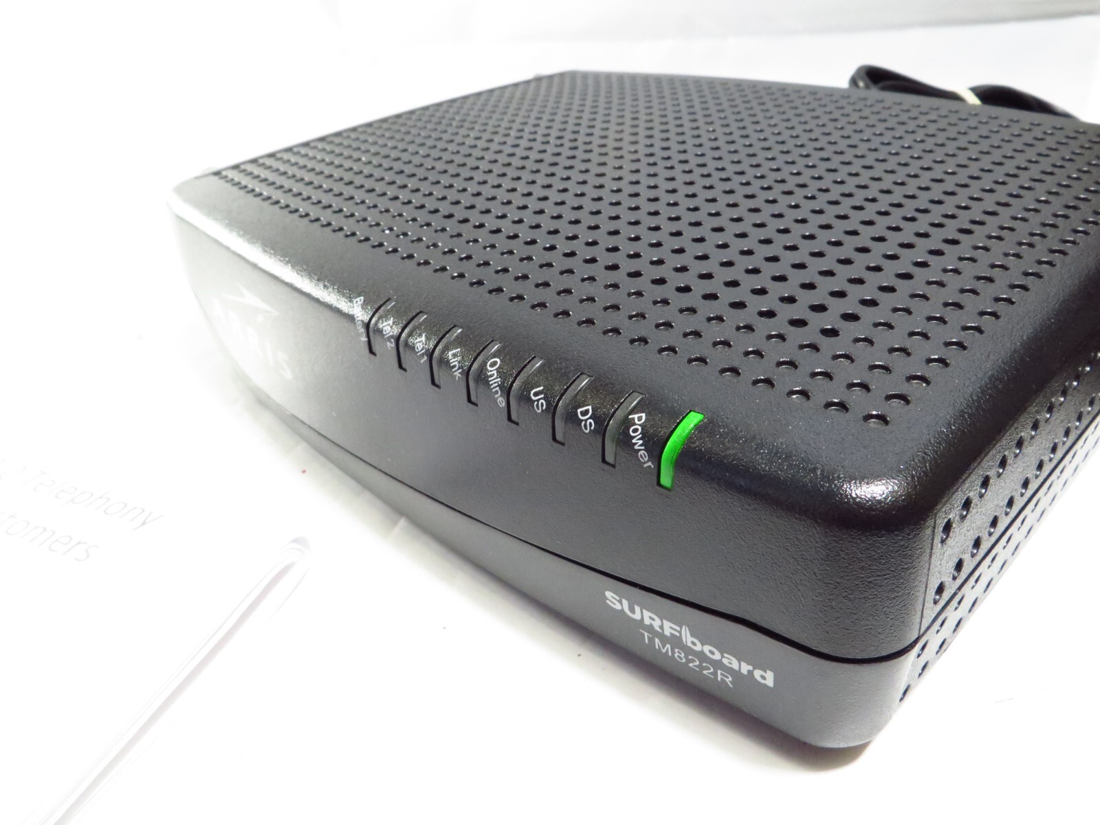 ARRIS Surfboard DOCSIS 3.0 Internet & Voice Modem Certified for XFINITY TM822R