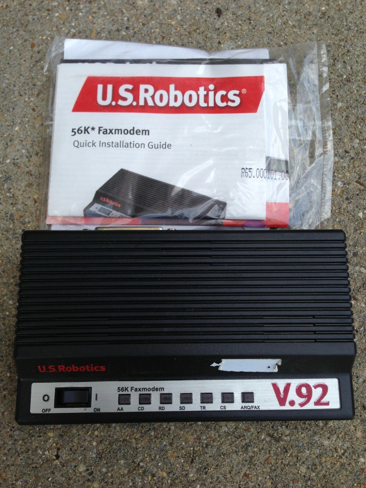 USRobotics USR5686G 56K Serial Controller Faxmodem