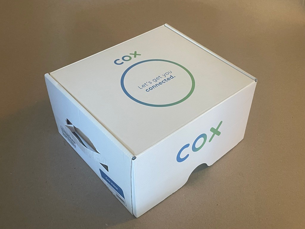 Cox Cable Modem DOCSIS 3.1 Complete Kit Original Box