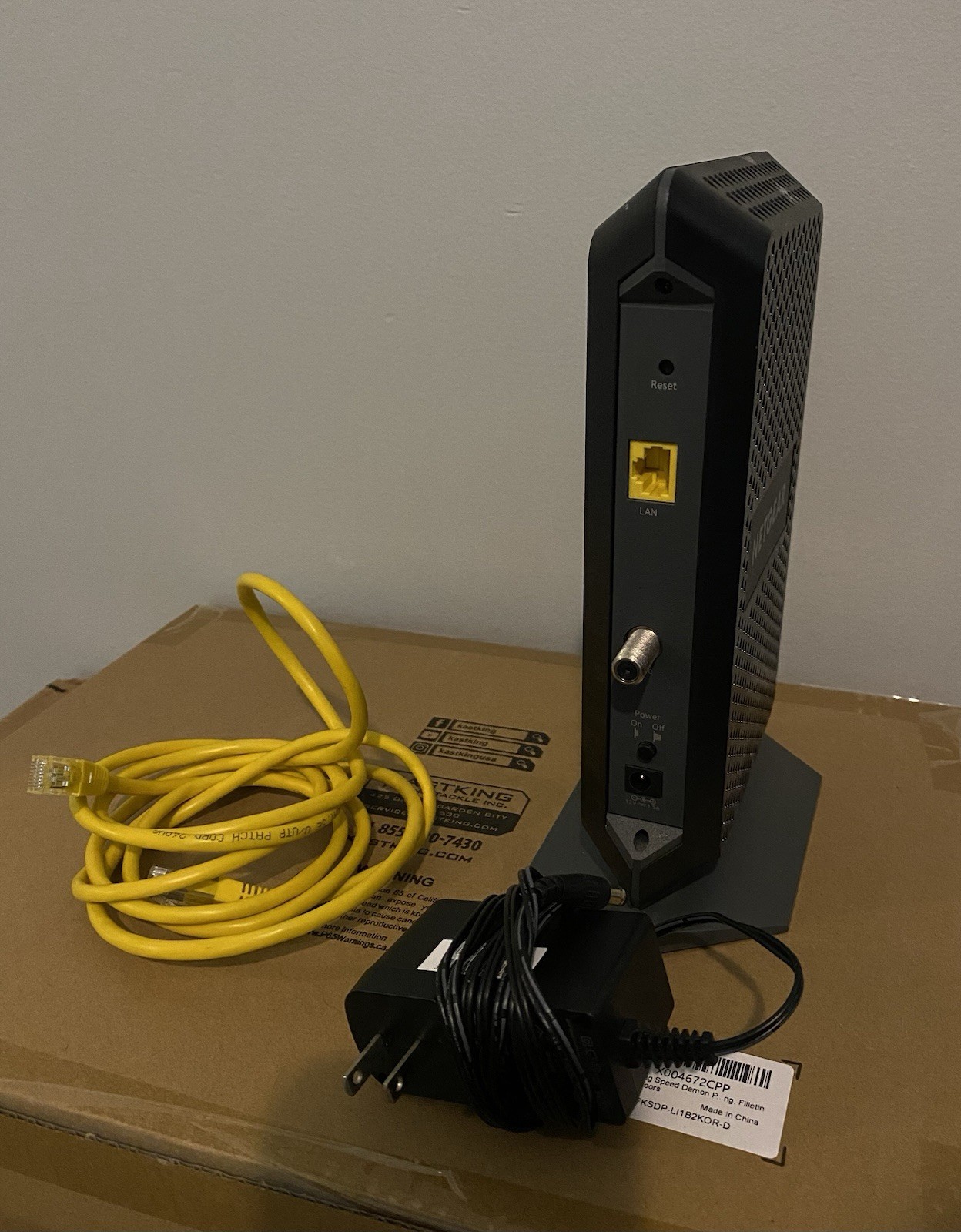 NETGEAR – Nighthawk DOCSIS 3.1 Cable Modem – Black