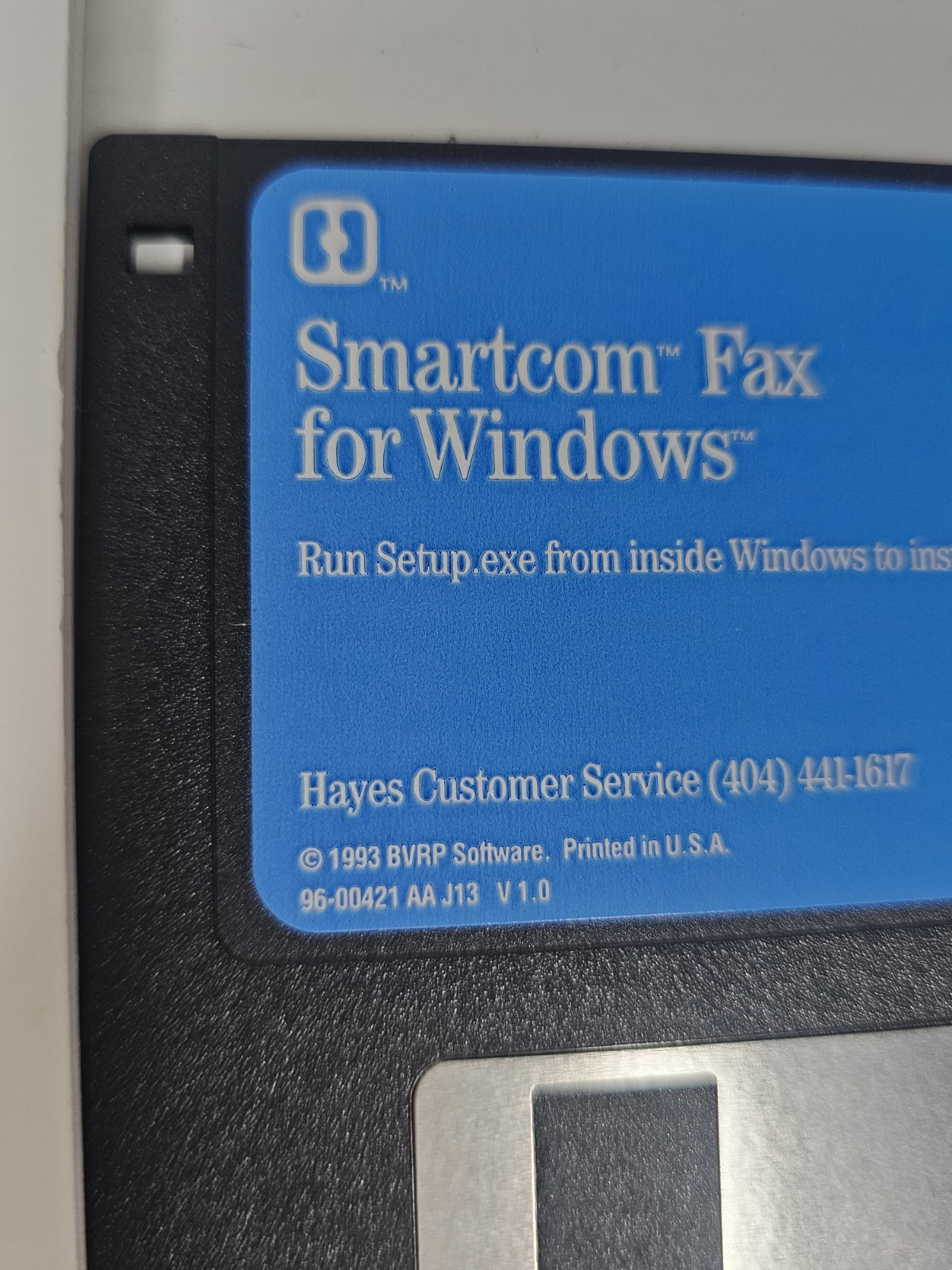 HAYES SMARTCOM FAX MODEM USER MANUAL GUIDE INSTRUCTION FOR WINDOWS Genuine Rare!