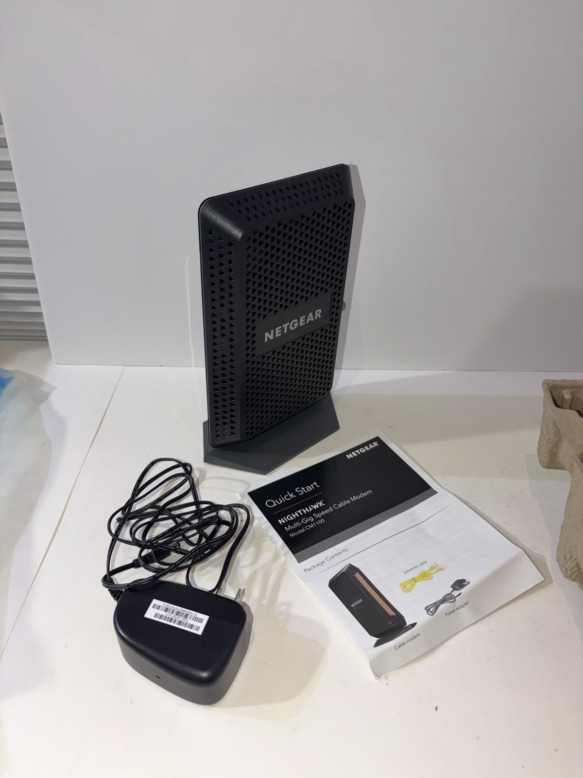 NETGEAR Nighthawk CM1100 Multi-Gig Cable Modem DOCSIS 3.1 Xfinity Spectrum Cox