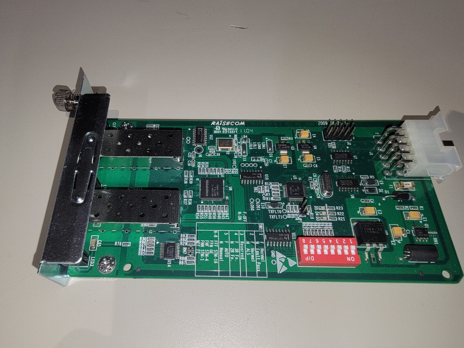 RAISECOM, RC002-4DC-01, INTELLIGENT ETHERNET DEMARCATION DEVICE 4-SLOT UNUSED