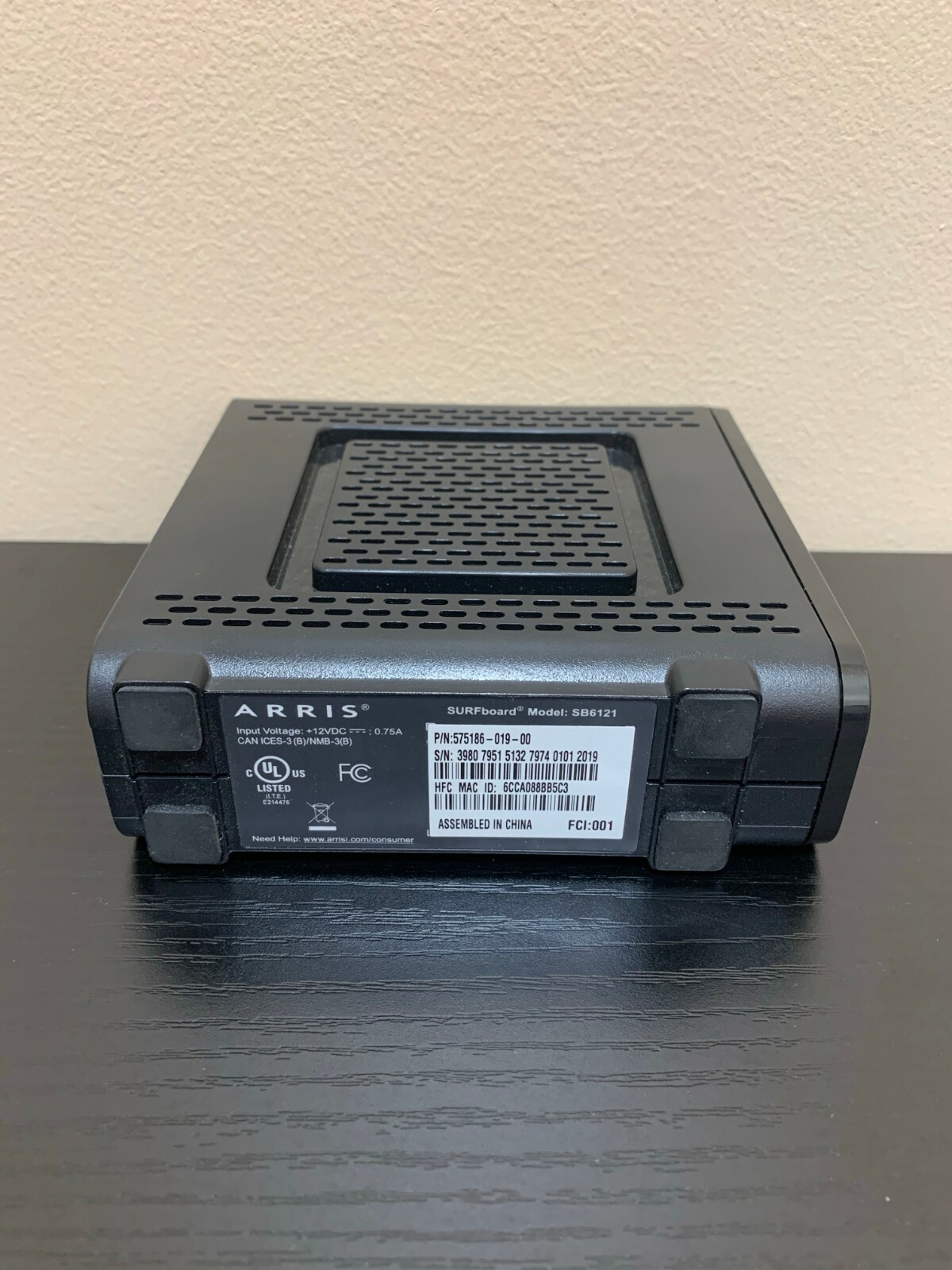 Arris Modem Surfboard SB6121