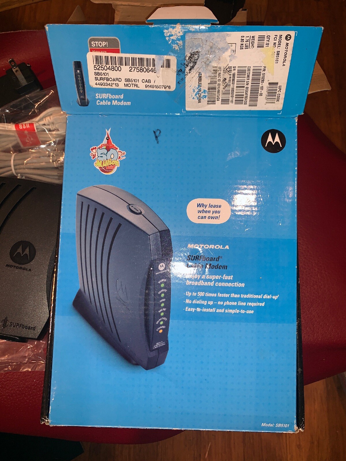 Motorola SURFboard SB5101 (SB515290-087-00) 38 Mbps