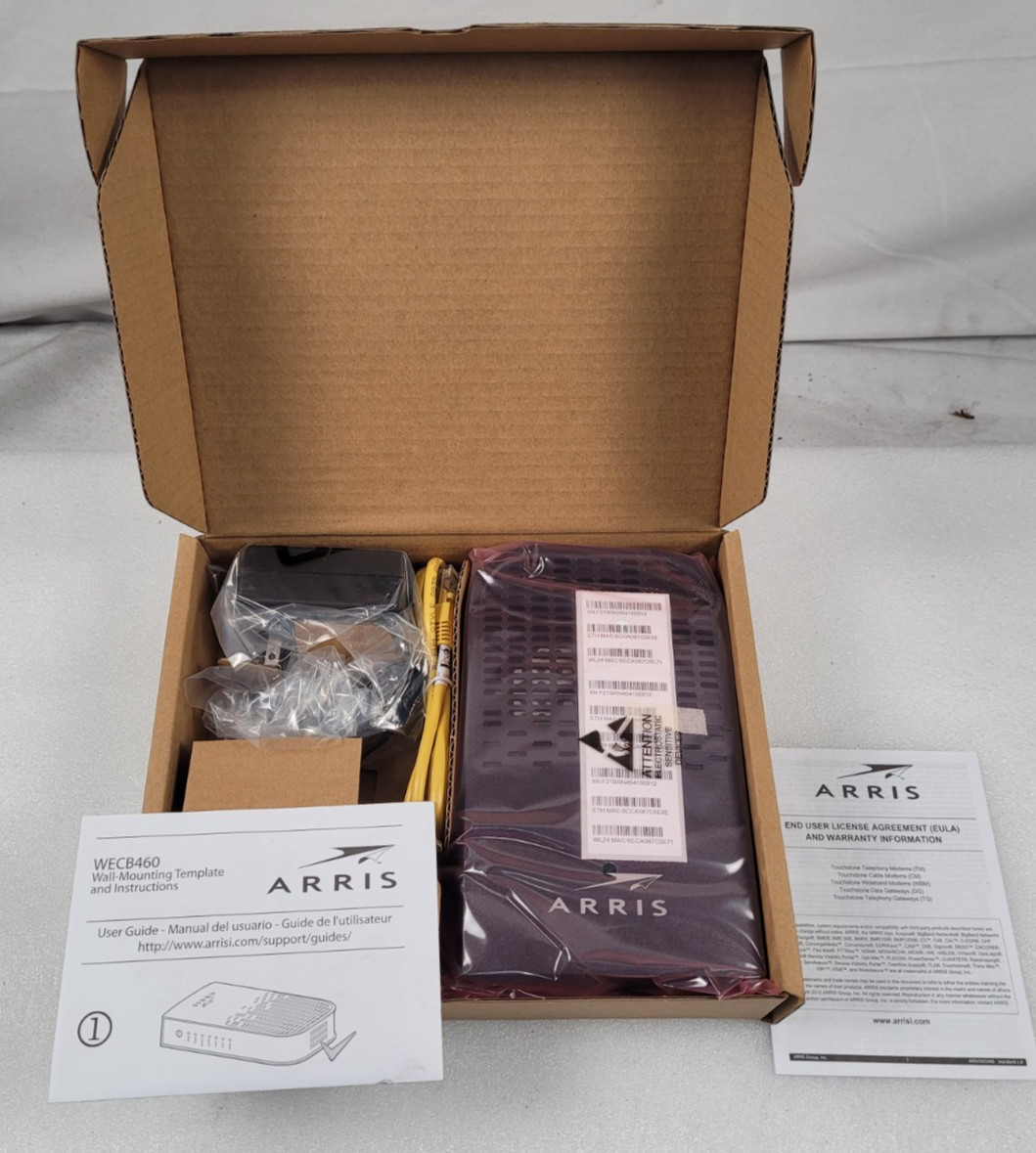 Arris WECB460 Touchstone Wi Fi MoCA Bridge Modem