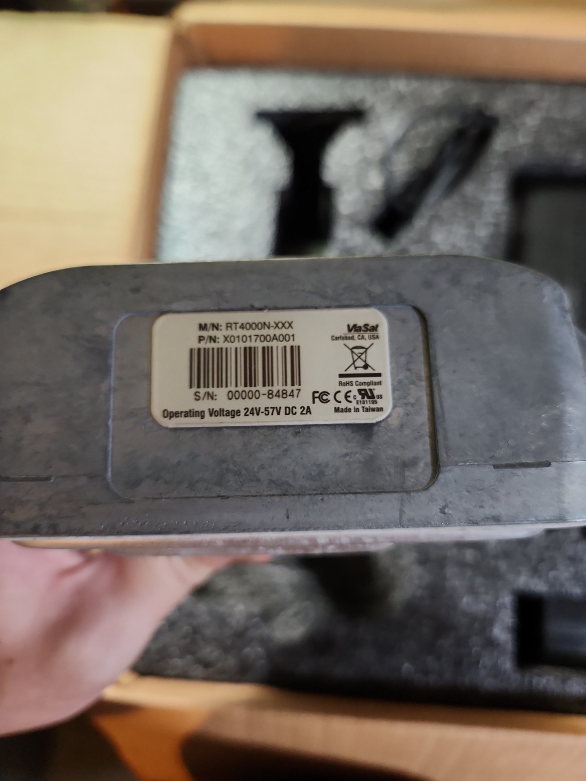 ViaSat RM4100 SurfBeam 2 Satellite Modem Radio Power Supply