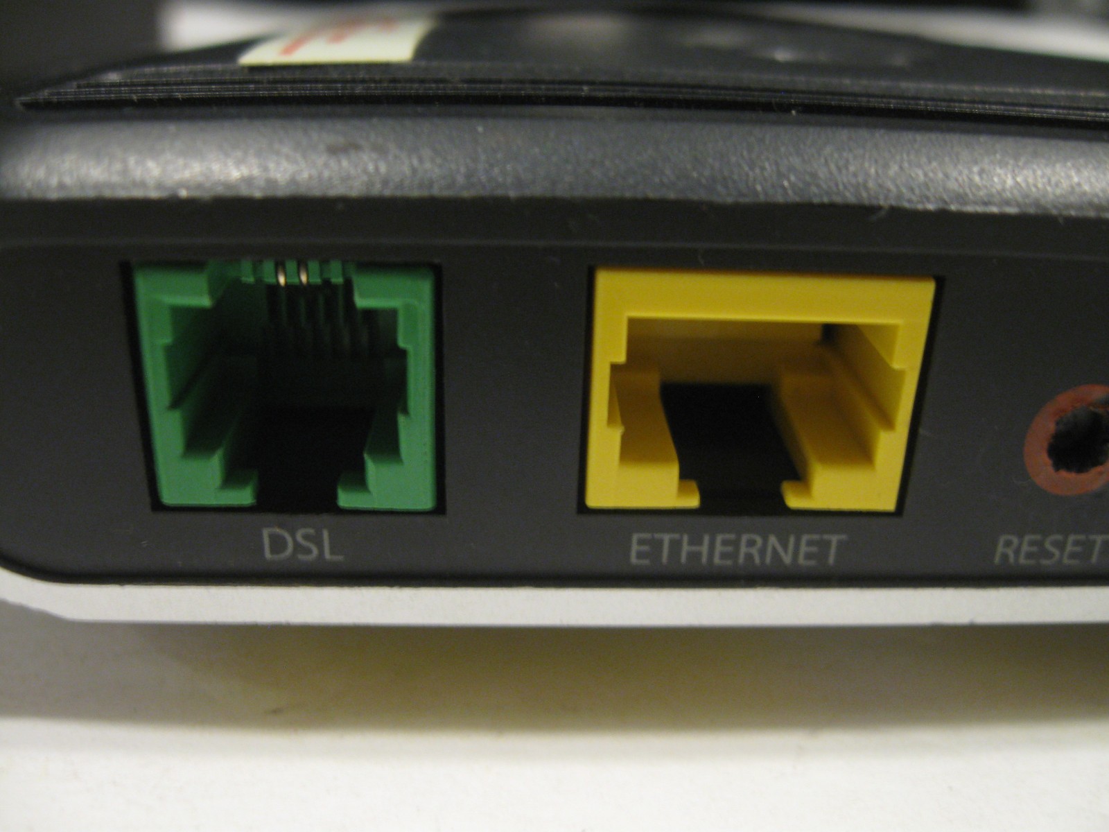 AT&T High Speed DSL Modem, power cord, and box: 3360, 58111-003-00