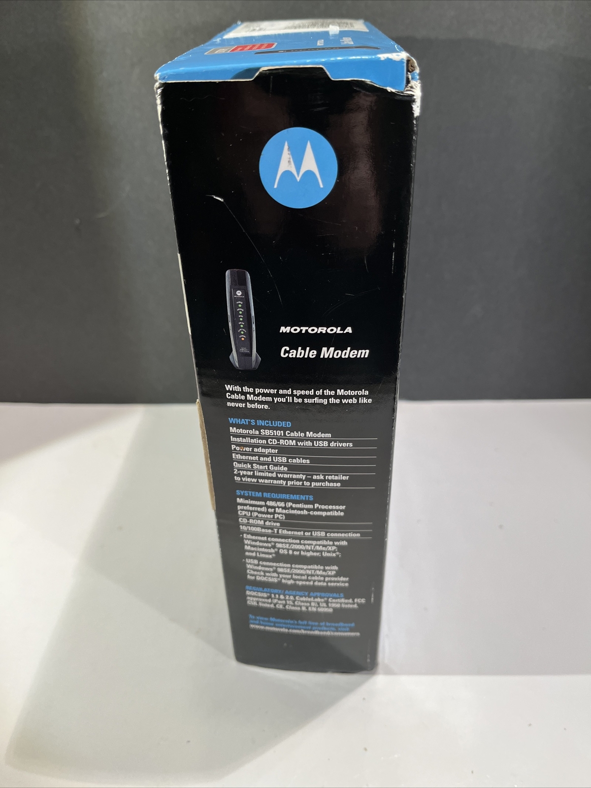 Motorola Cable Modem Model SB5101 Open Box