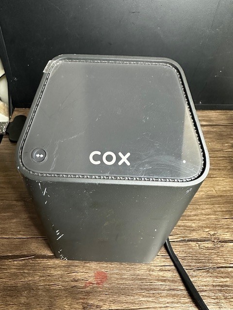 Cox Panoramic WIFI Gateway Combination Cable Modem And Router Tested