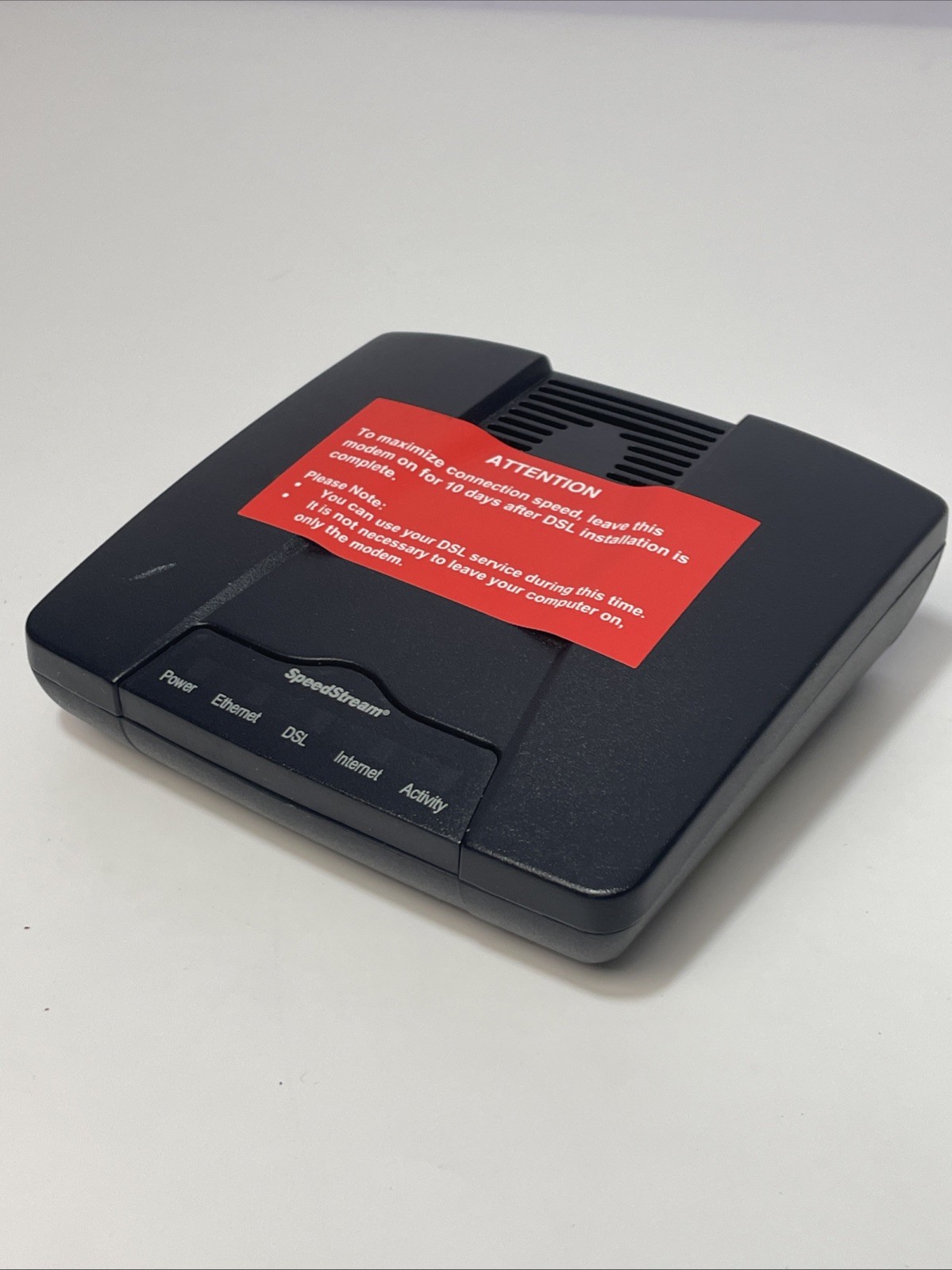 SpeedStream 4100 Ethernet ADSL Modem Replacement New Modem Only No Cord