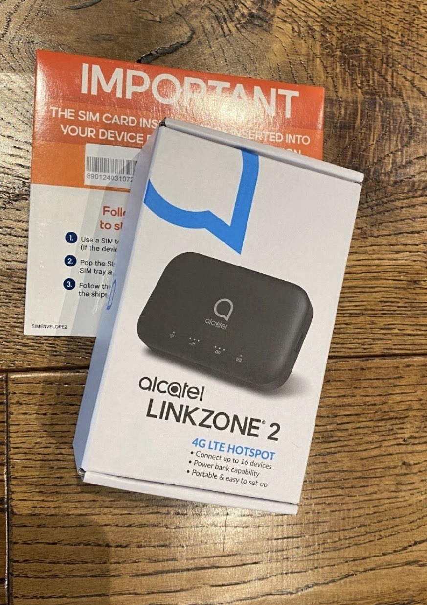 Alcatel Linkzone 2 Mobile WiFi Hotspot Modem 4G LTE Powerbank Boost Mobile