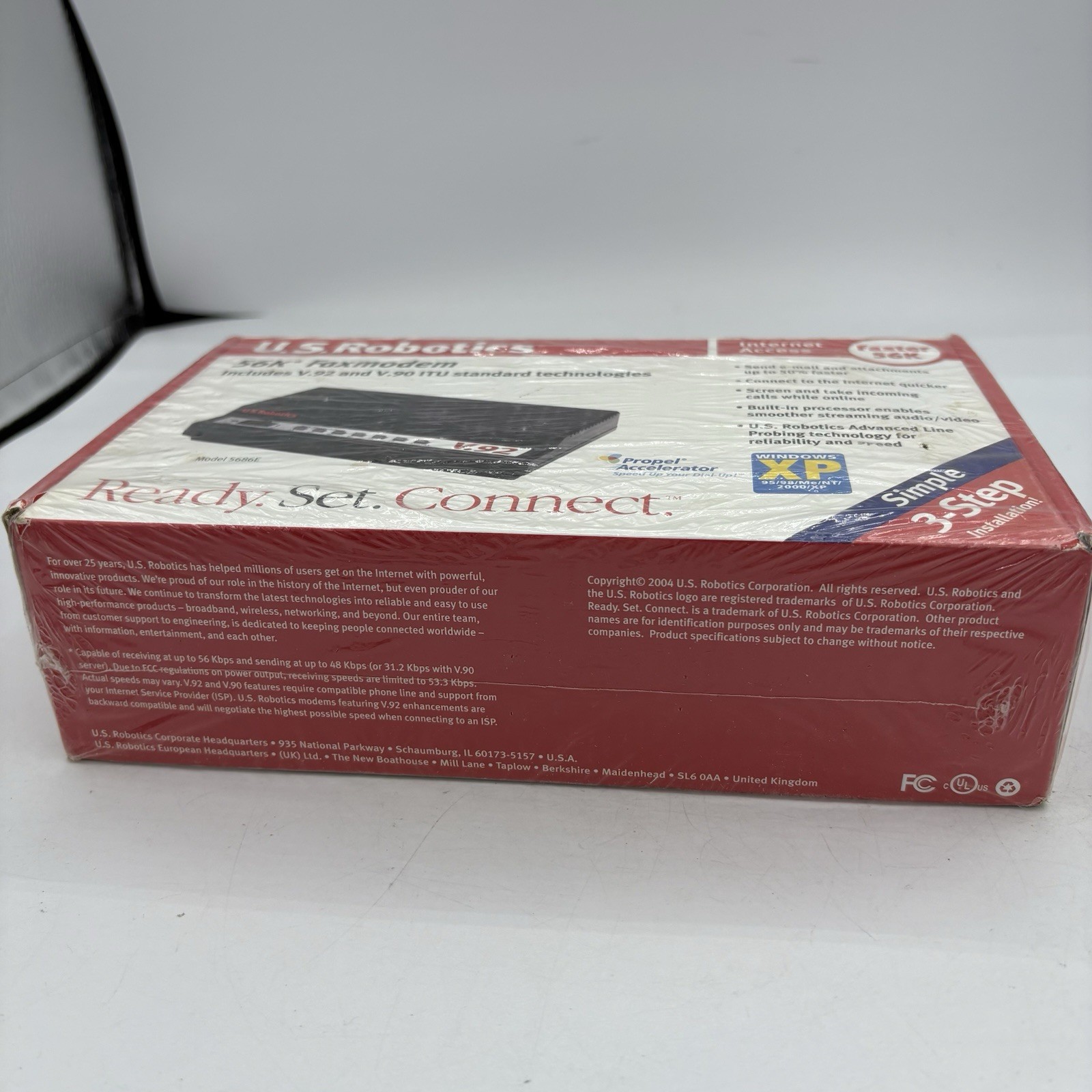 US Robotics 5686E 56K V.92 V.90 ITU Fax modem Factory Sealed