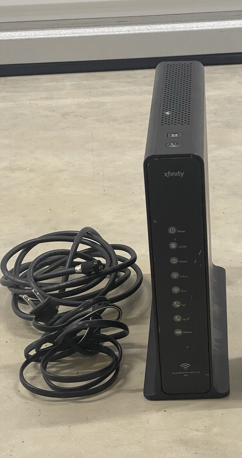 Xfinity Comcast XB3 DPC3941T WIRELESS WI FI CABLE ROUTER w/ Power Cord Working