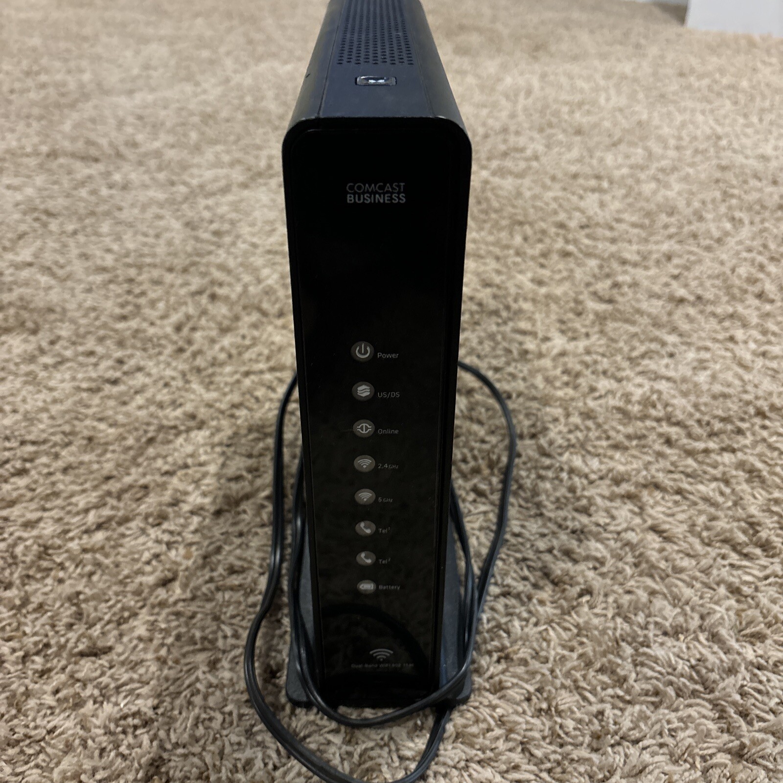 Technicolor DPC3941B Comcast Business Dual Band WiFi Cable Modem Router w/Cord