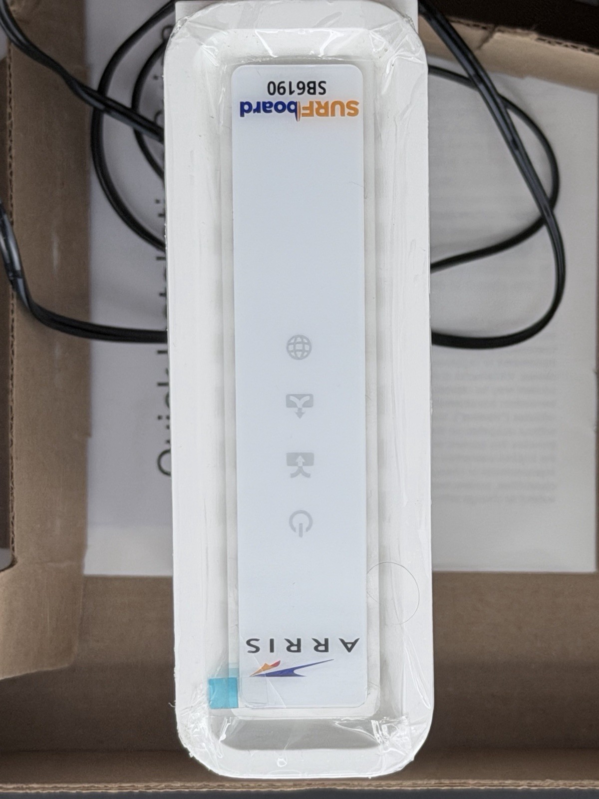 ARRIS SB6190 DOCSIS 3.0 Cable Modem 32×8 Gigabit Tested Xfinity Spectrum Cox