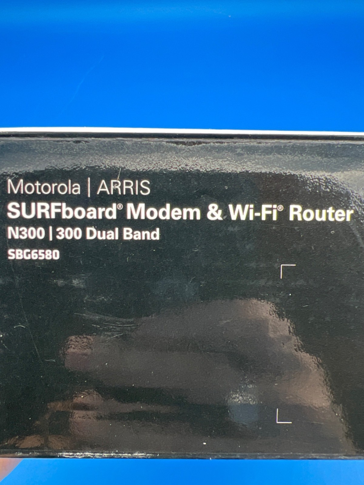 Motorola Arris SURFboard SBG6580 Modem & Wi-Fi Router N300 300 Dual Band