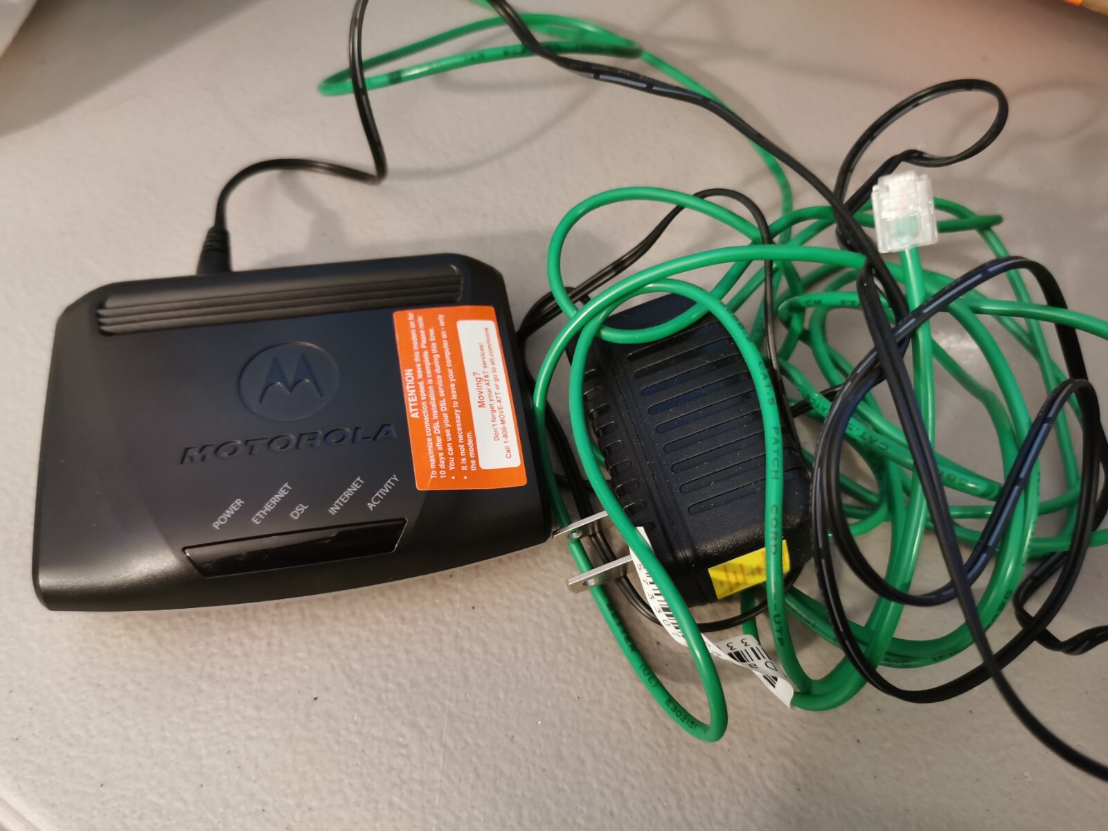 Motorola 3360 (581211-001-00) 24 Mbps DSL