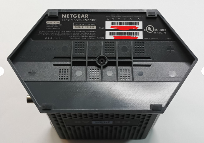 NETGEAR Nighthawk CM1100 Multi-Gig Speed DOCSIS 3.1 Cable Modem