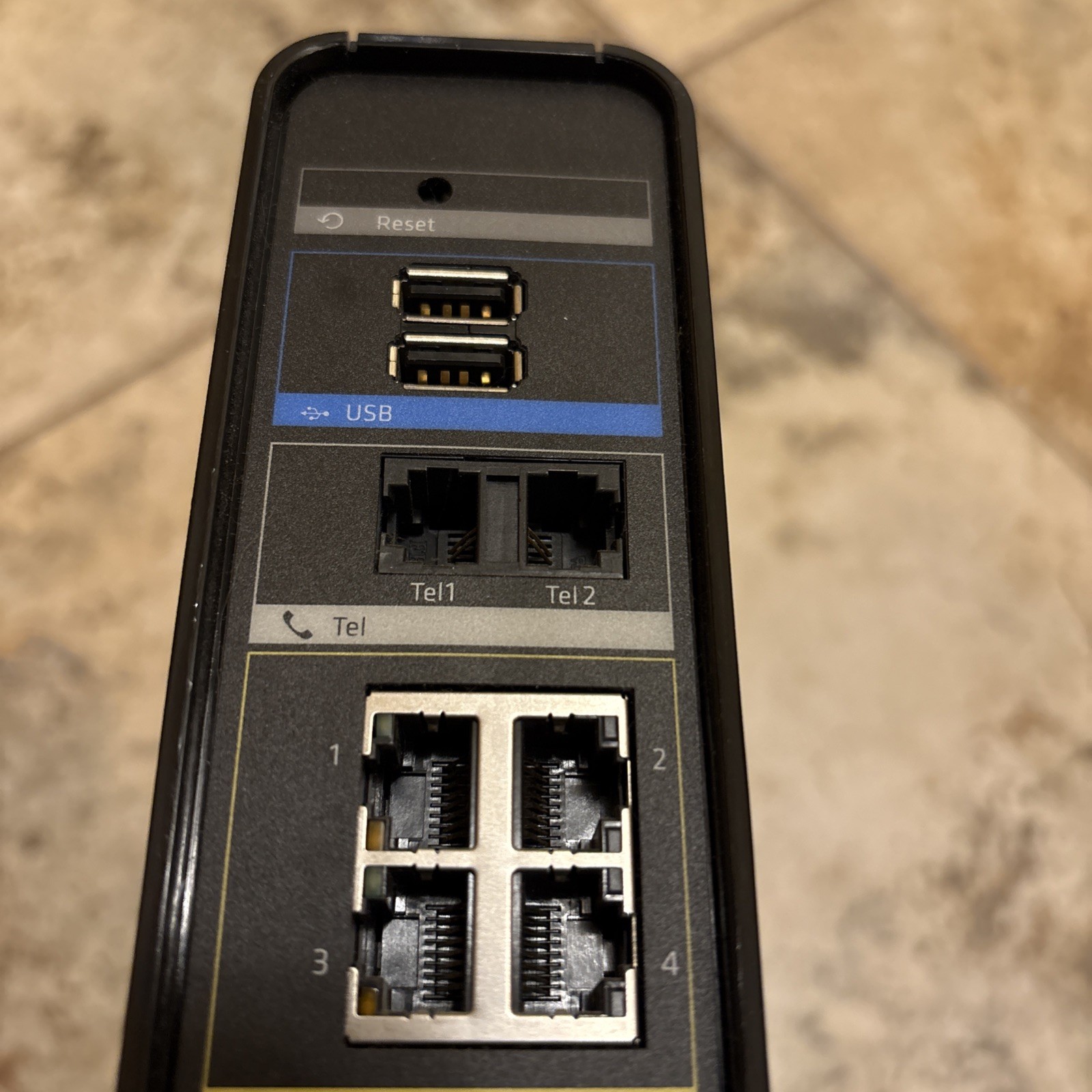 ARRIS Panoramic TG1682G Modem Wireless Dual Band Router Turns On Untested