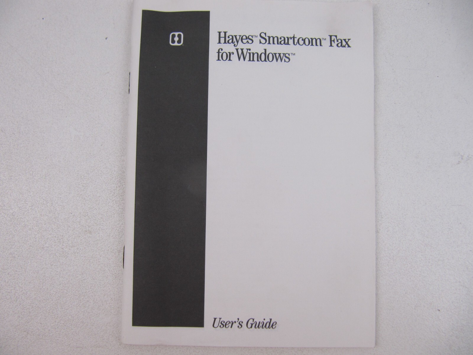 HAYES SMARTCOM FAX MODEM USER MANUAL GUIDE INSTRUCTION FOR WINDOWS Genuine Rare!